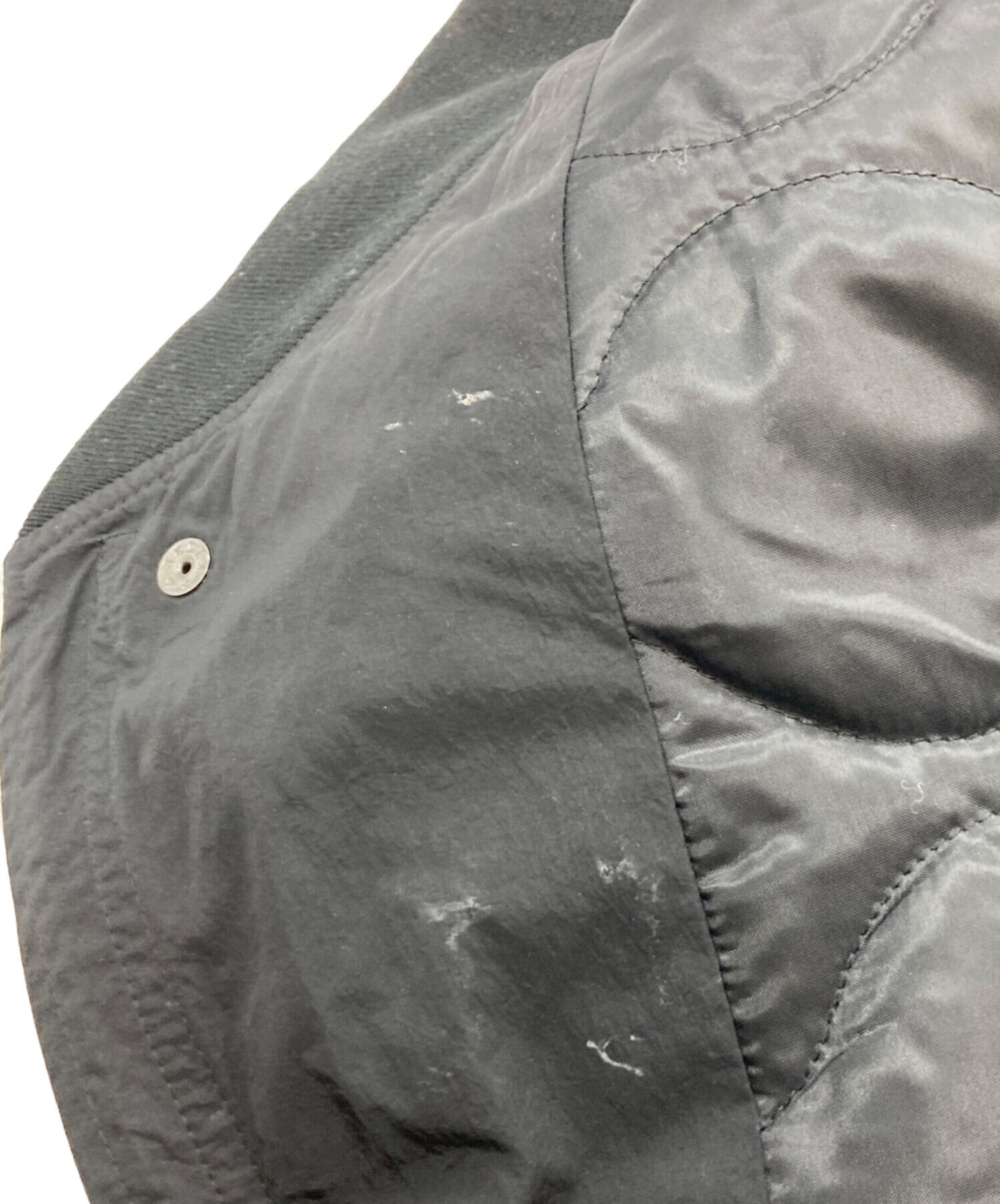 中古・古着通販】Tamme (タム) A1 BAG DECK JACKET ブラック サイズ:3