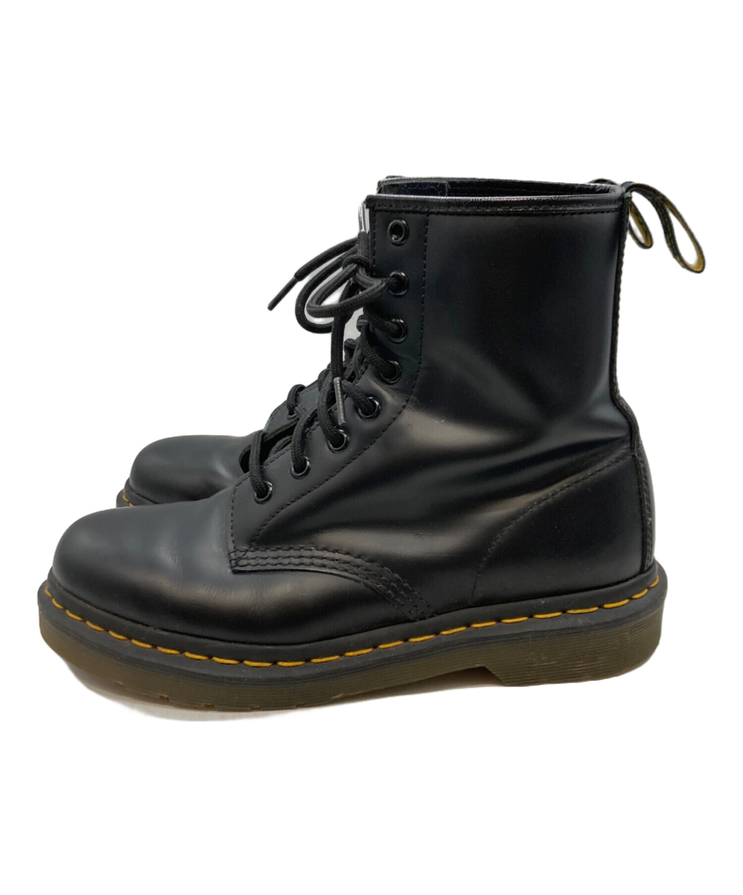 【定番】Dr.Martens 8ホール ブーツ 24cm ブラック 正規品 ドクターマーチン Dr.Martens 8ホールブーツ 1460（BK
