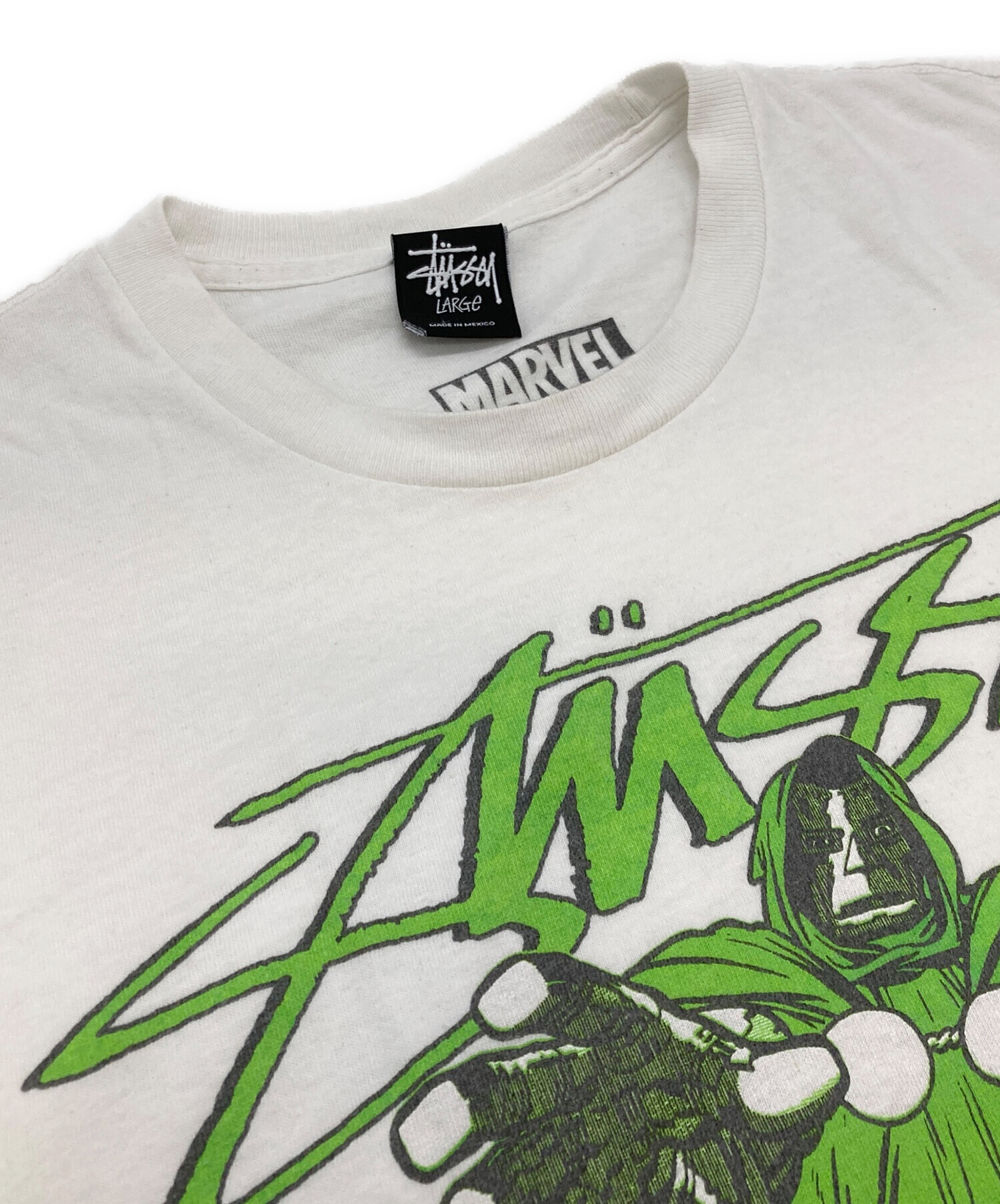 中古・古着通販】stussy (ステューシー) MARVEL (マーベル) Tシャツ