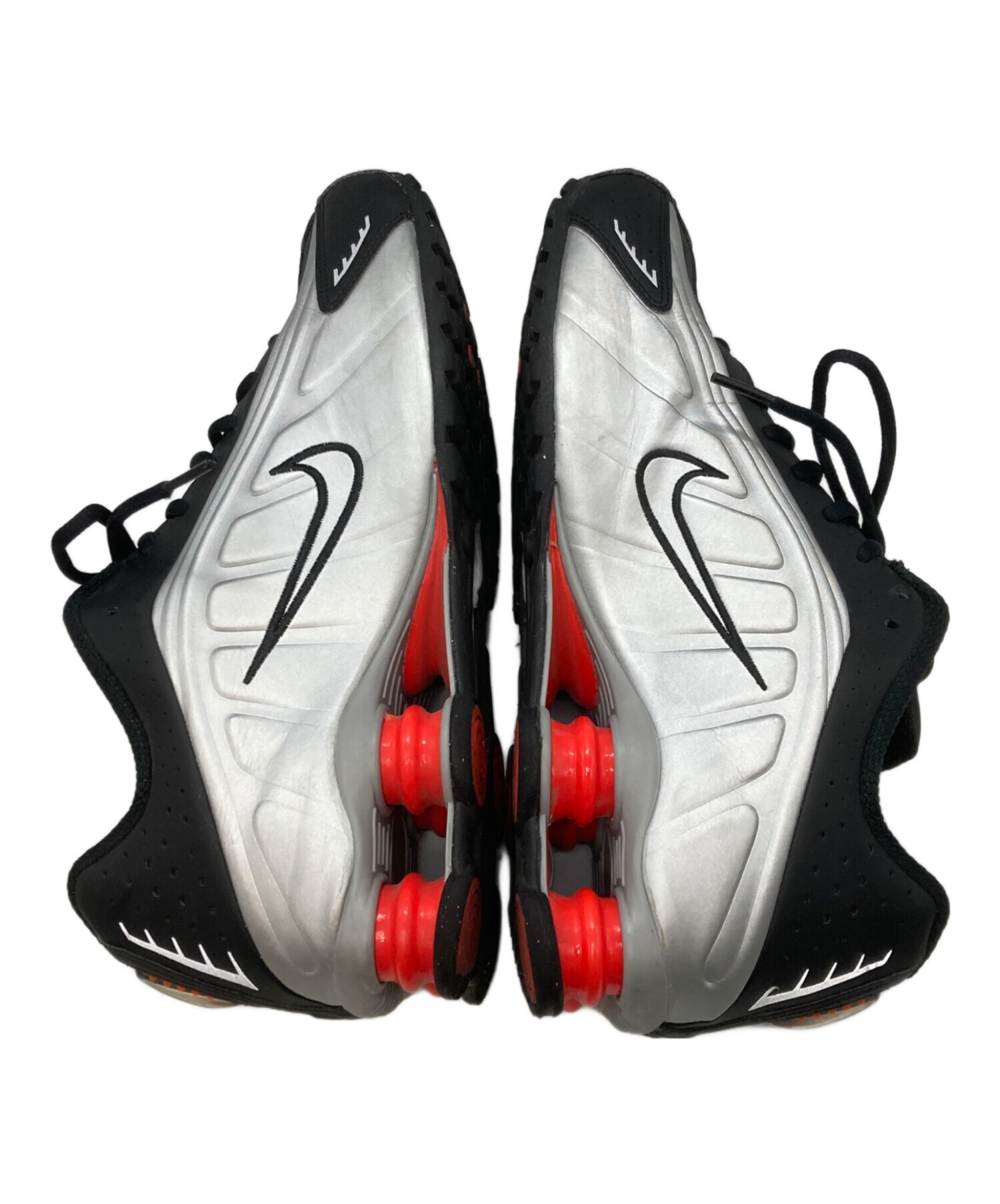 中古・古着通販】NIKE (ナイキ) SHOX R4 シルバー サイズ:27｜ブランド