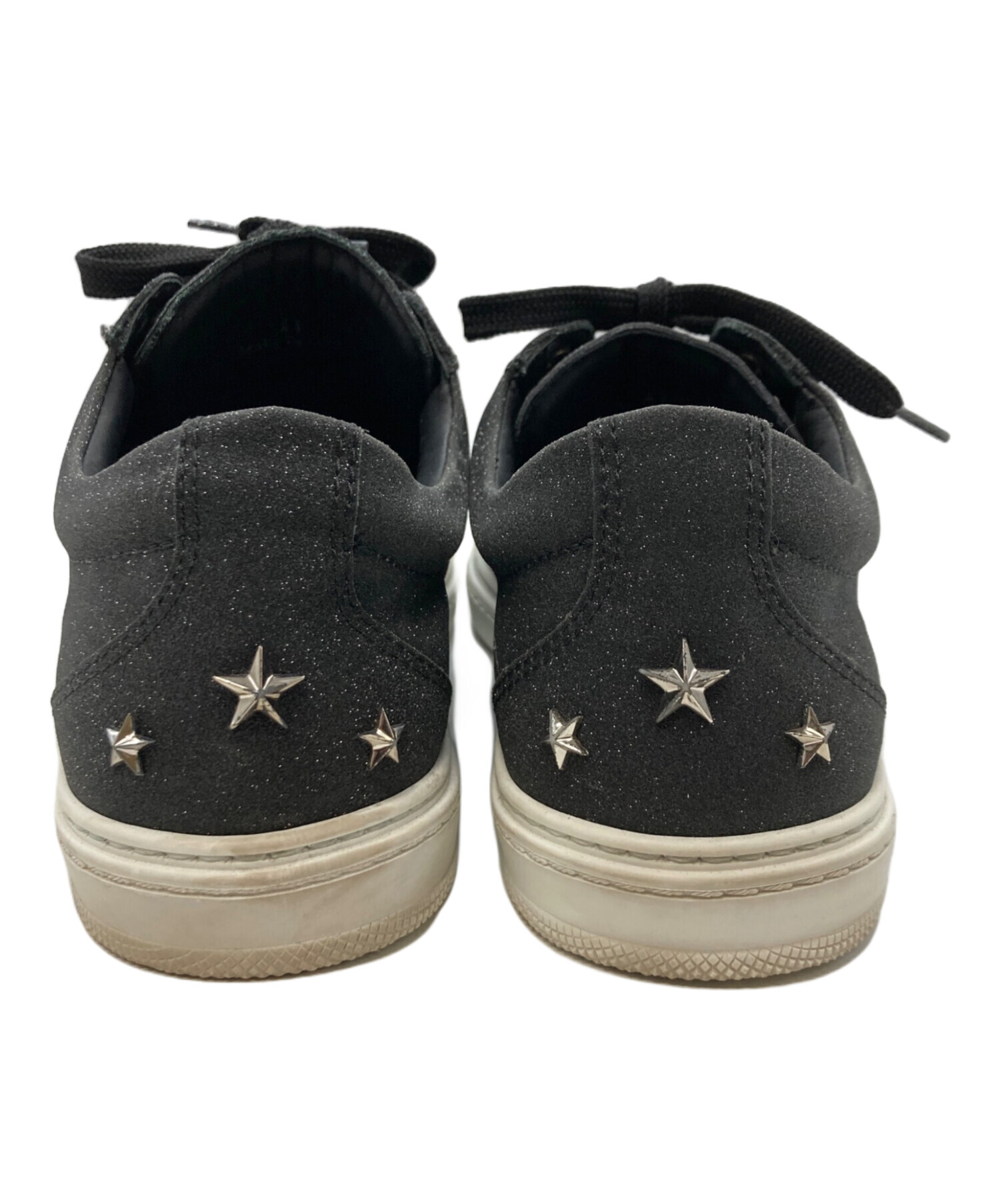 中古・古着通販】JIMMY CHOO (ジミーチュウ) ラメローカットスニーカー