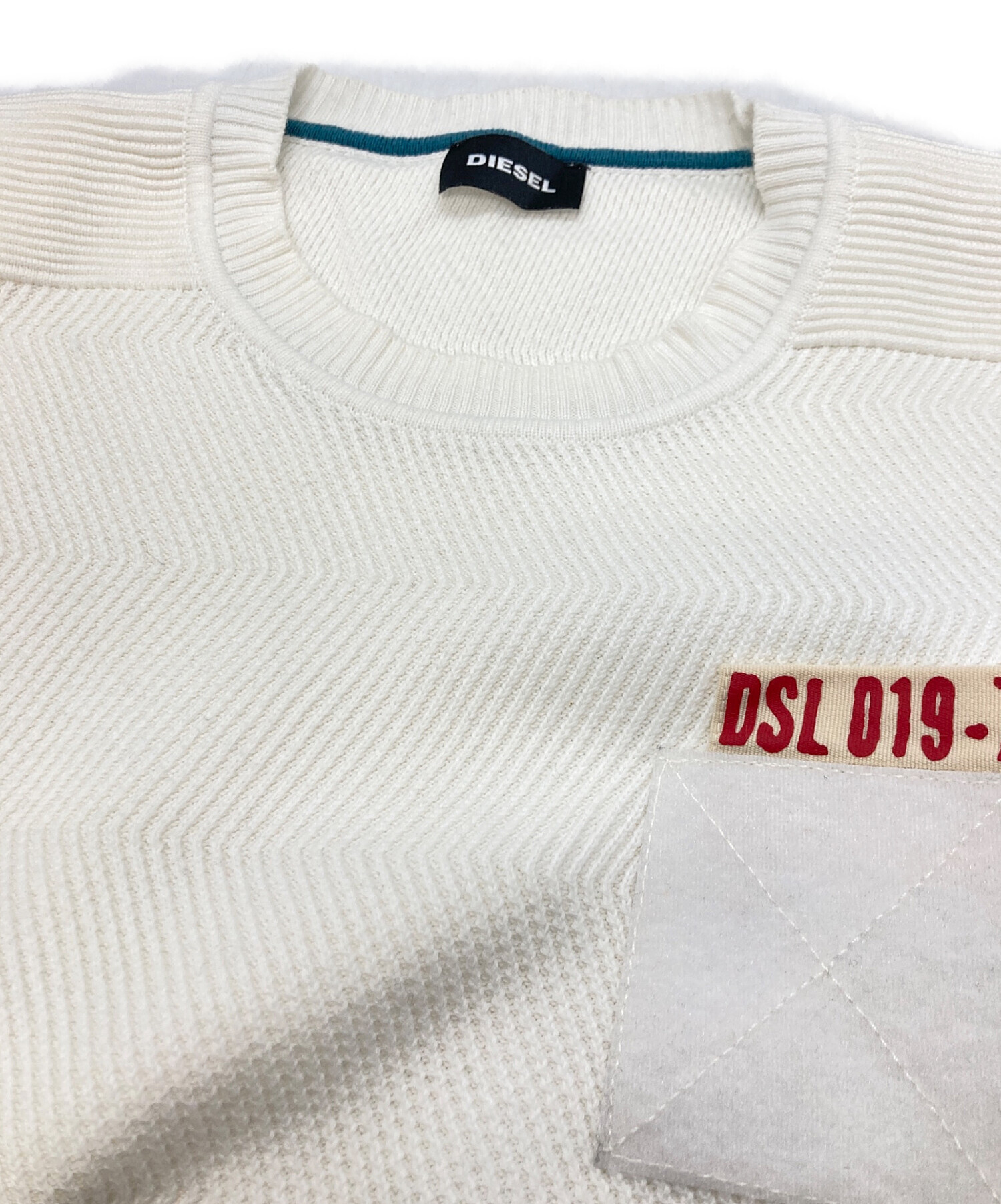 中古・古着通販】DIESEL (ディーゼル) K-STLE PULLOVER ホワイト