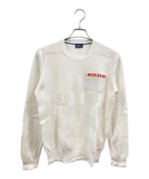 中古・古着通販】DIESEL (ディーゼル) K-STLE PULLOVER ホワイト
