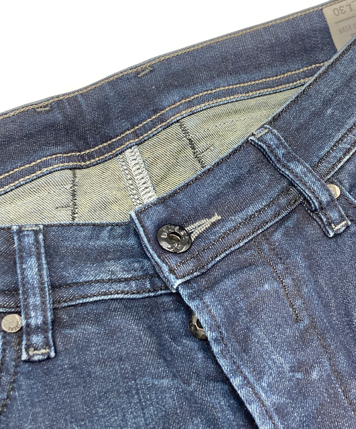 【美品】 DIESEL BELTHER 084SY W32 ストレッチ デニム 中古・古着通販】DIESEL (ディーゼル) BELTHERデニムパンツ インディゴ