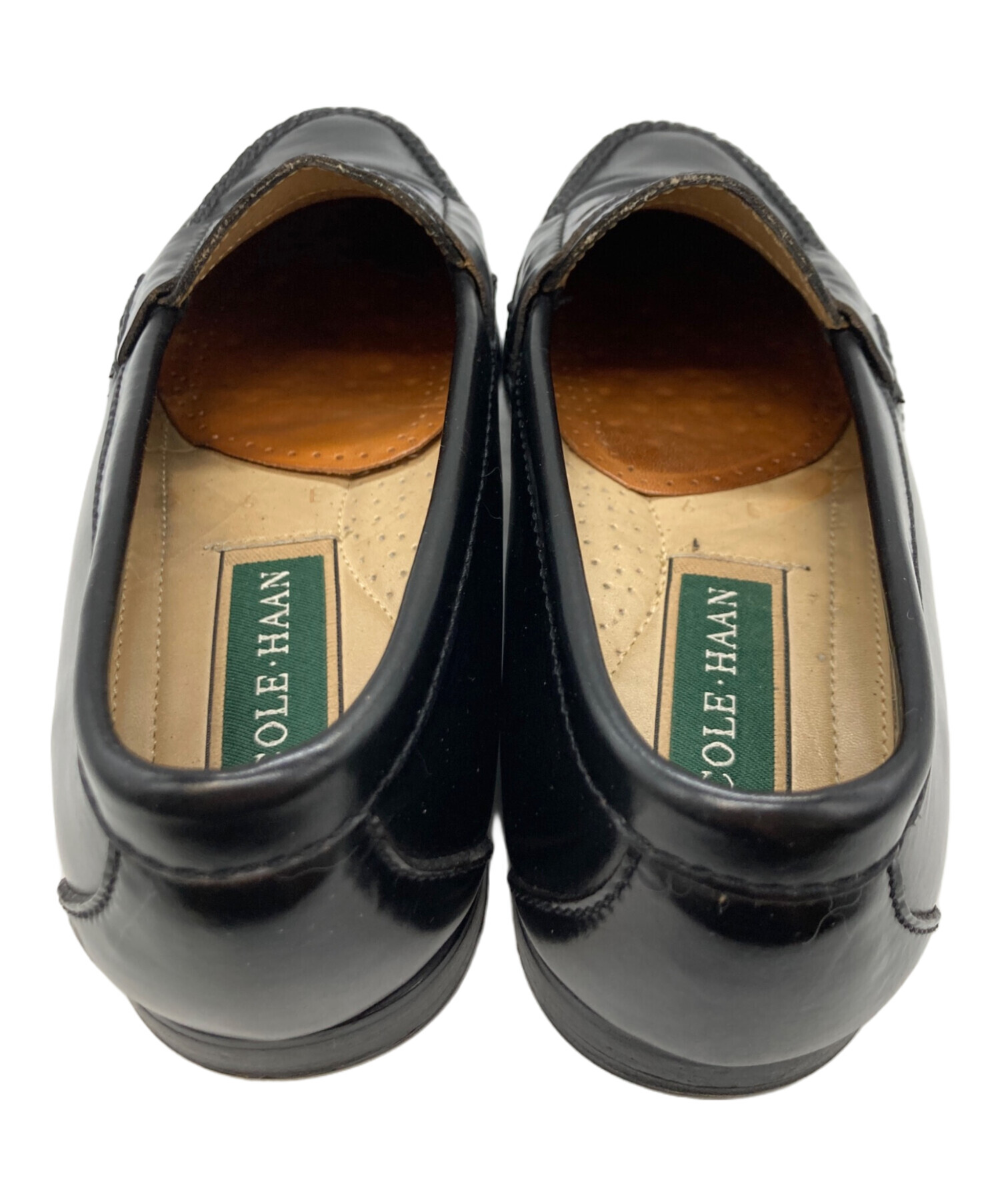 中古・古着通販】COLE HAAN (コールハーン) コインローファー ブラック
