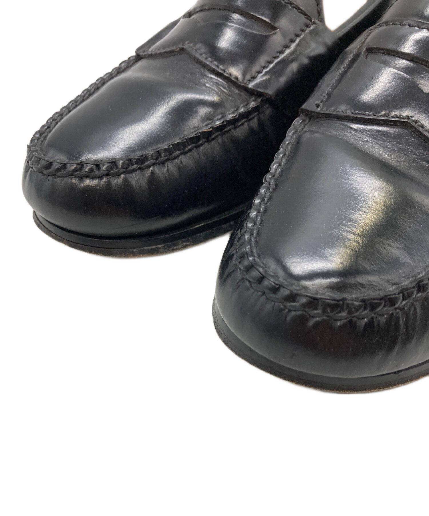 中古・古着通販】COLE HAAN (コールハーン) コインローファー ブラック