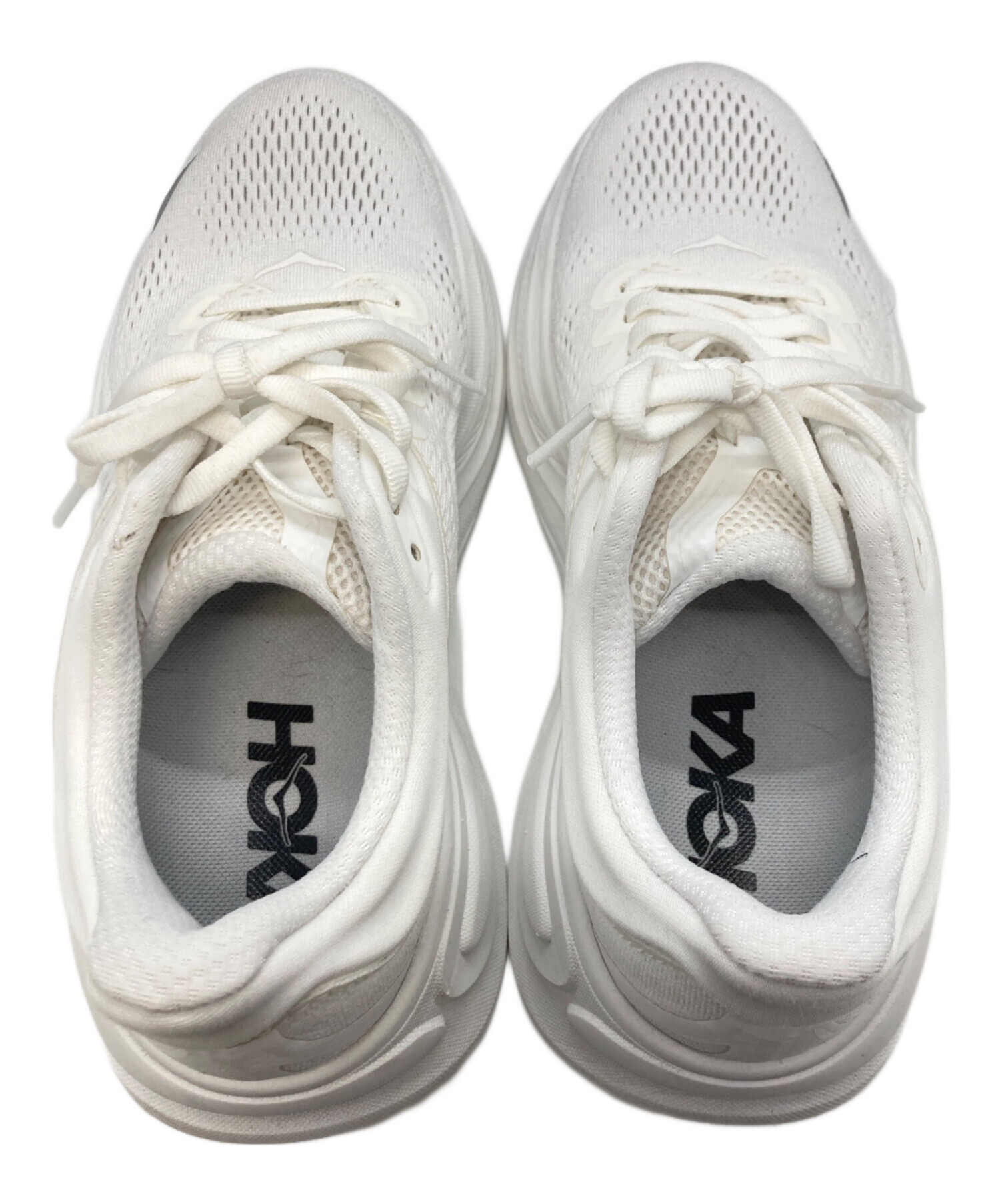 中古・古着通販】HOKA (ホカ) BONDI 9 ホワイト サイズ:23.5cm