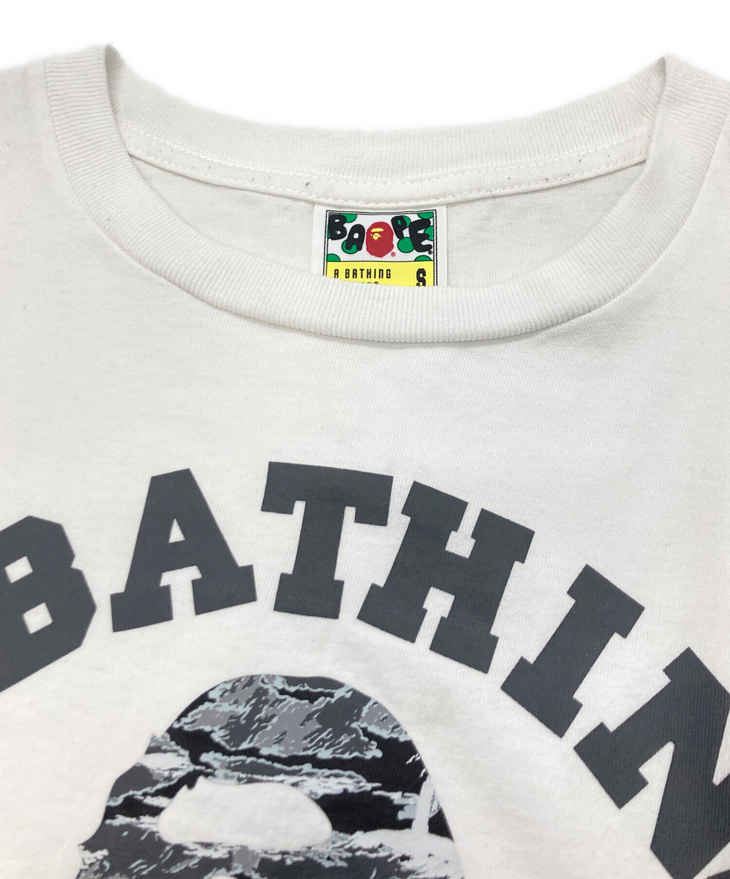 中古・古着通販】A BATHING APE (アベイシングエイプ) ロゴTシャツ