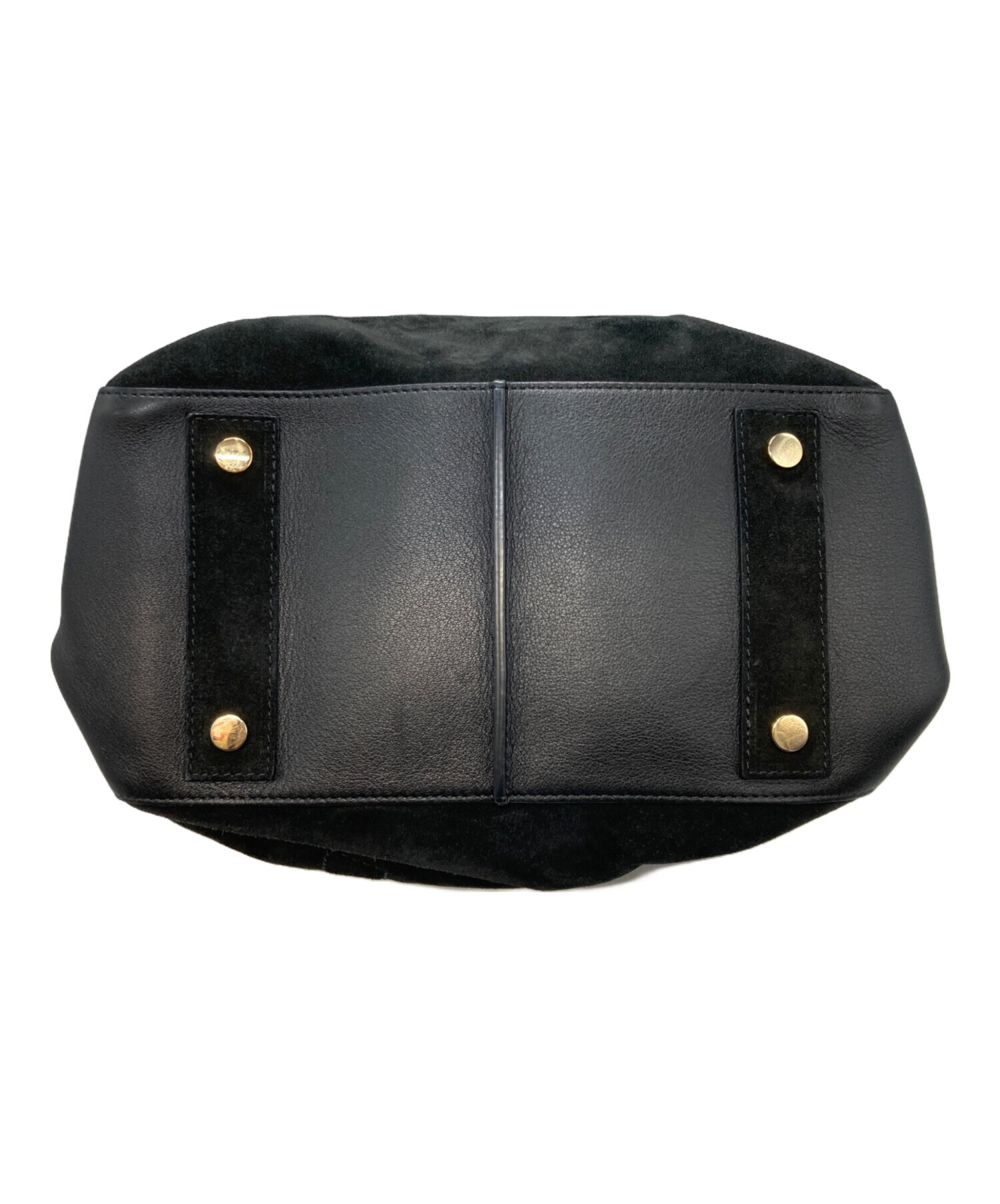 中古・古着通販】sacai (サカイ) スウェードショルダーバッグ ブラック