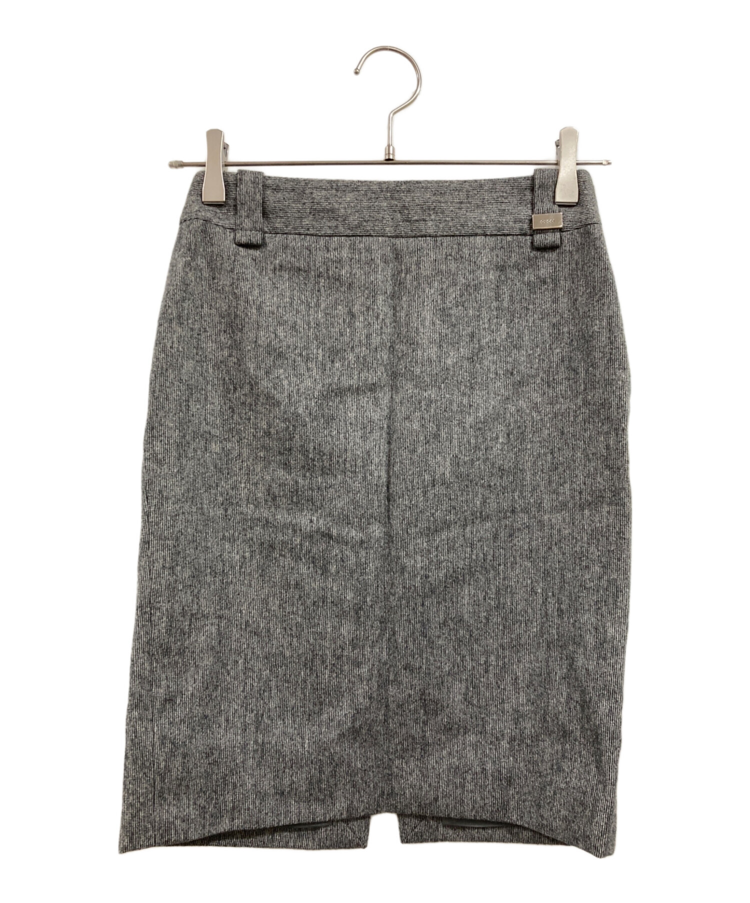 GUCCI グッチ スカート 36 中古・古着通販】GUCCI (グッチ) タイトスカート グレー サイズ:36