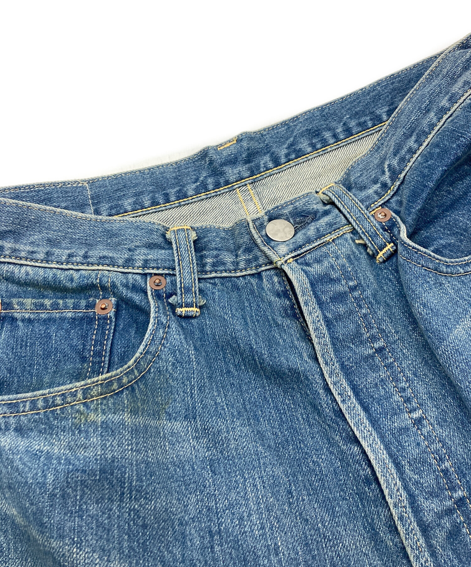 中古・古着通販】ssstein (シュタイン) Deformation Wide Denim Jeans