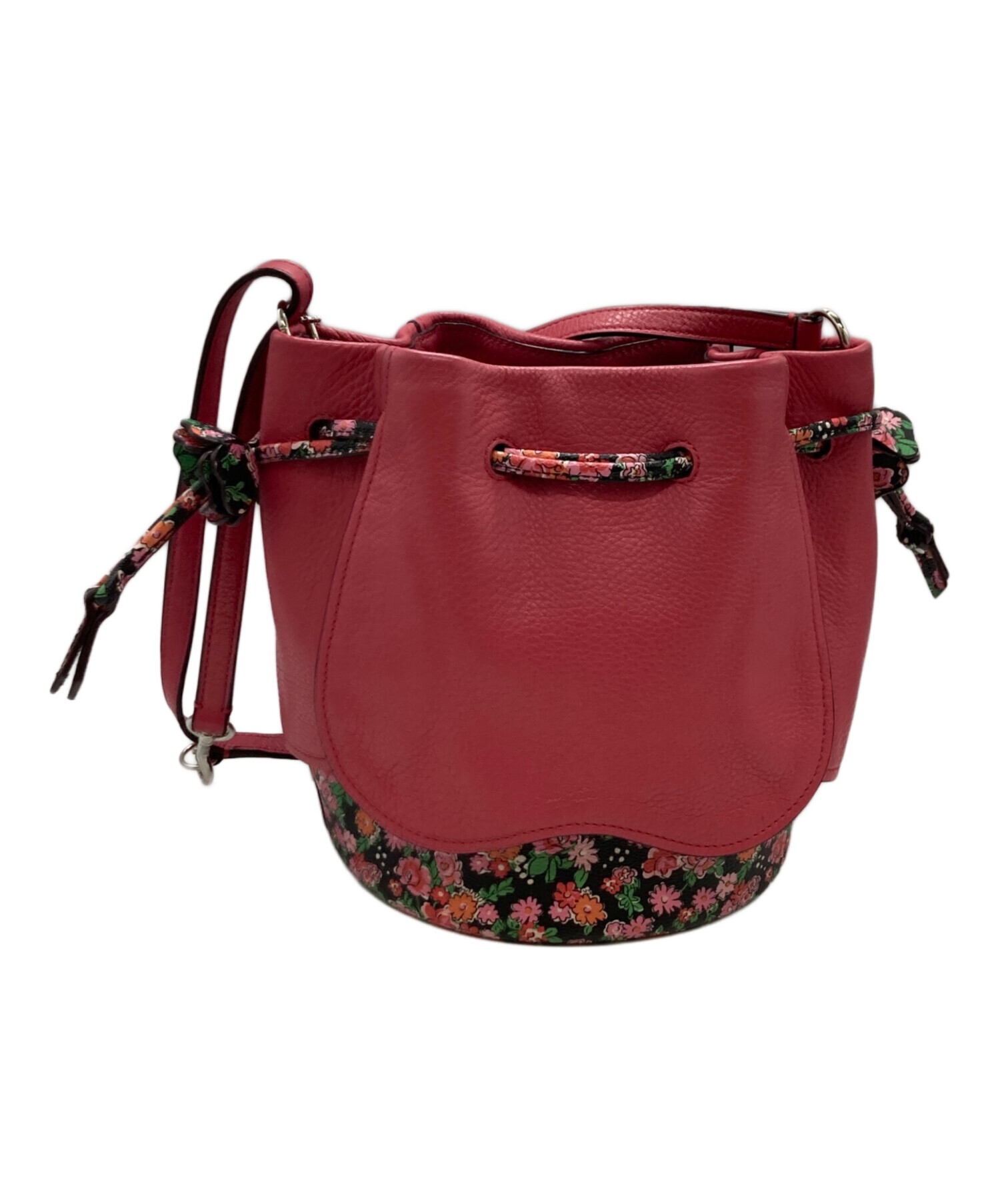 中古・古着通販】COACH (コーチ) フローラルミックスショルダーバッグ