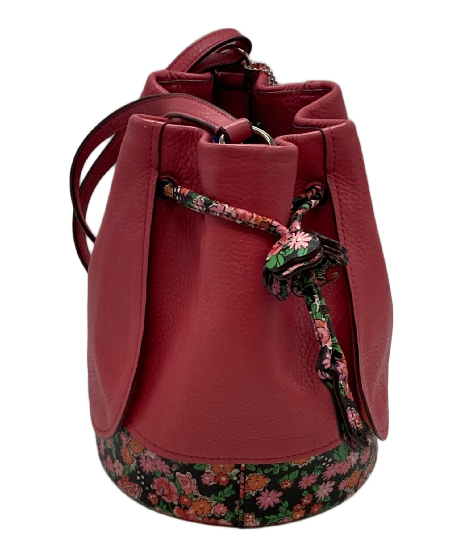 中古・古着通販】COACH (コーチ) フローラルミックスショルダーバッグ