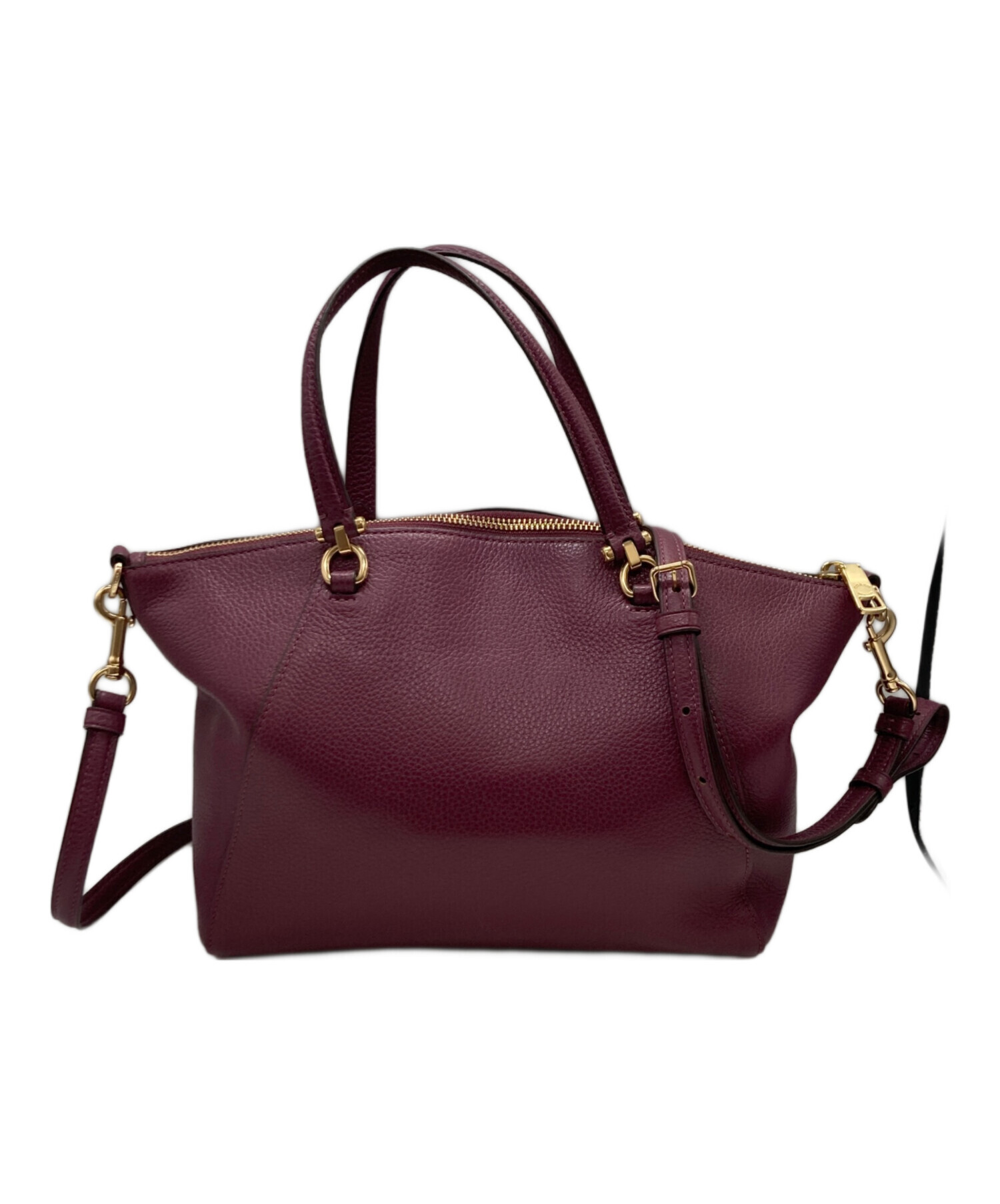 中古・古着通販】COACH (コーチ) 2WAYバッグ パープル｜ブランド・古着