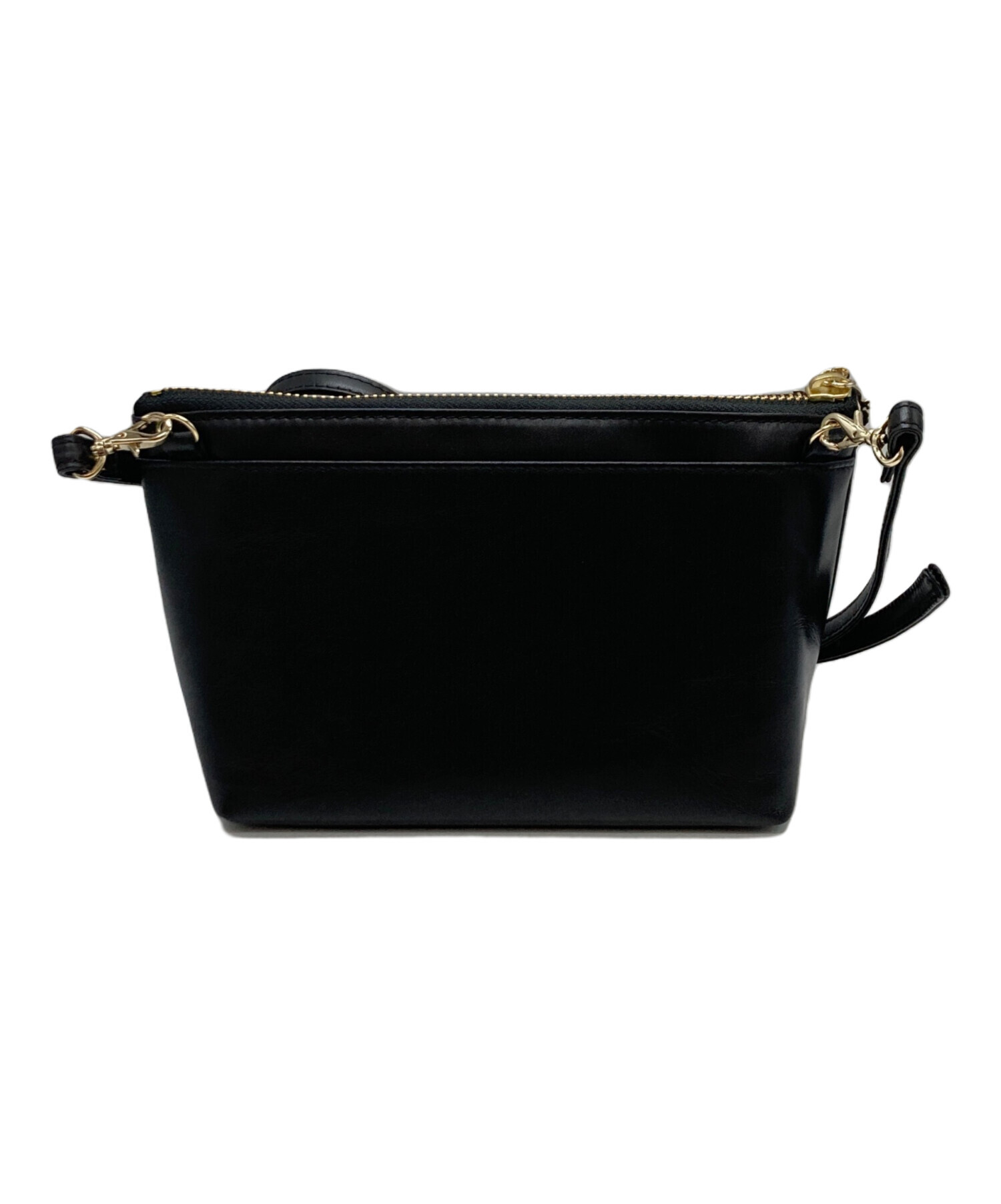 中古・古着通販】ANNA SUI (アナスイ) ショルダーバッグ ブラック