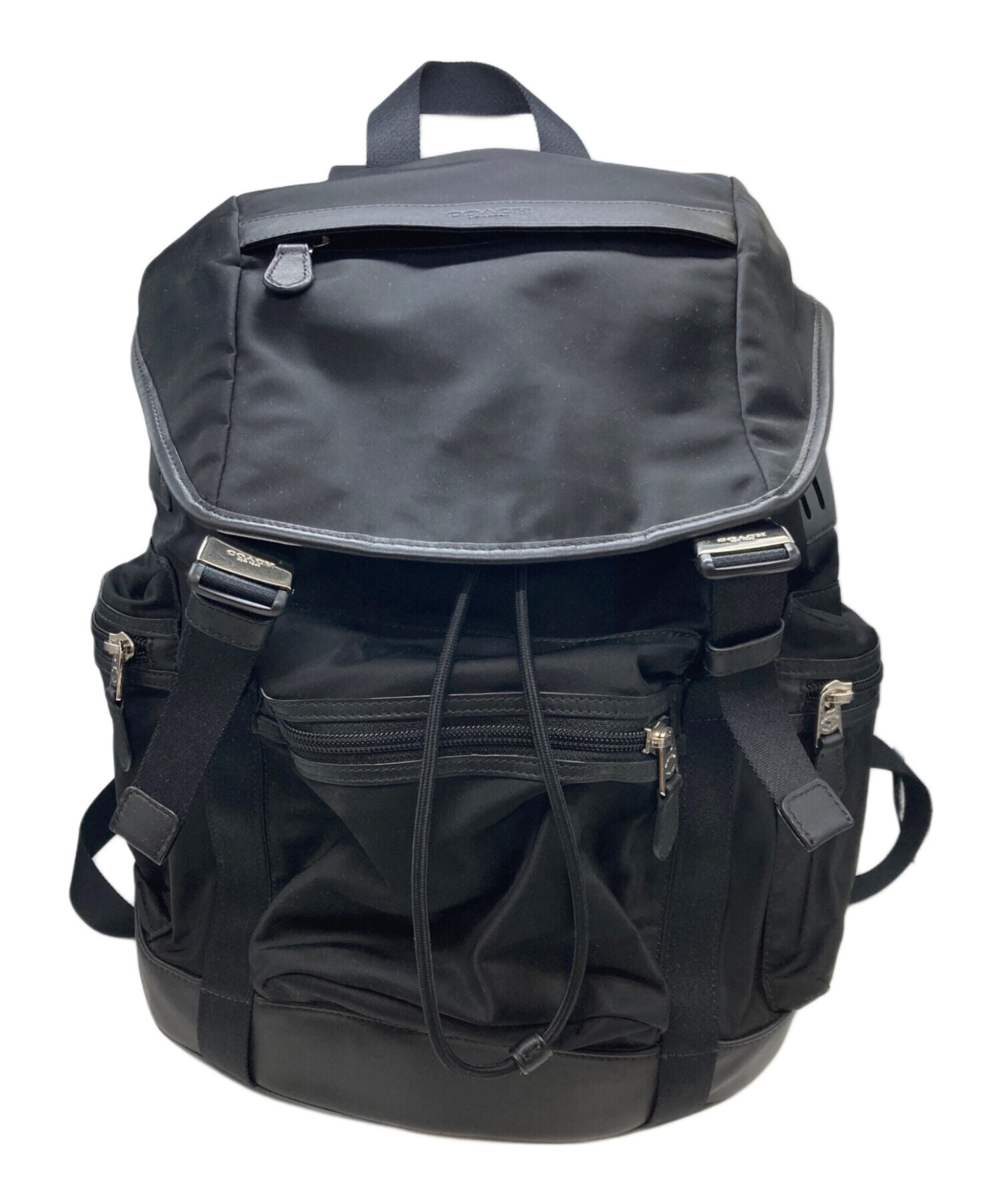 中古・古着通販】COACH (コーチ) リュック ブラック｜ブランド・古着