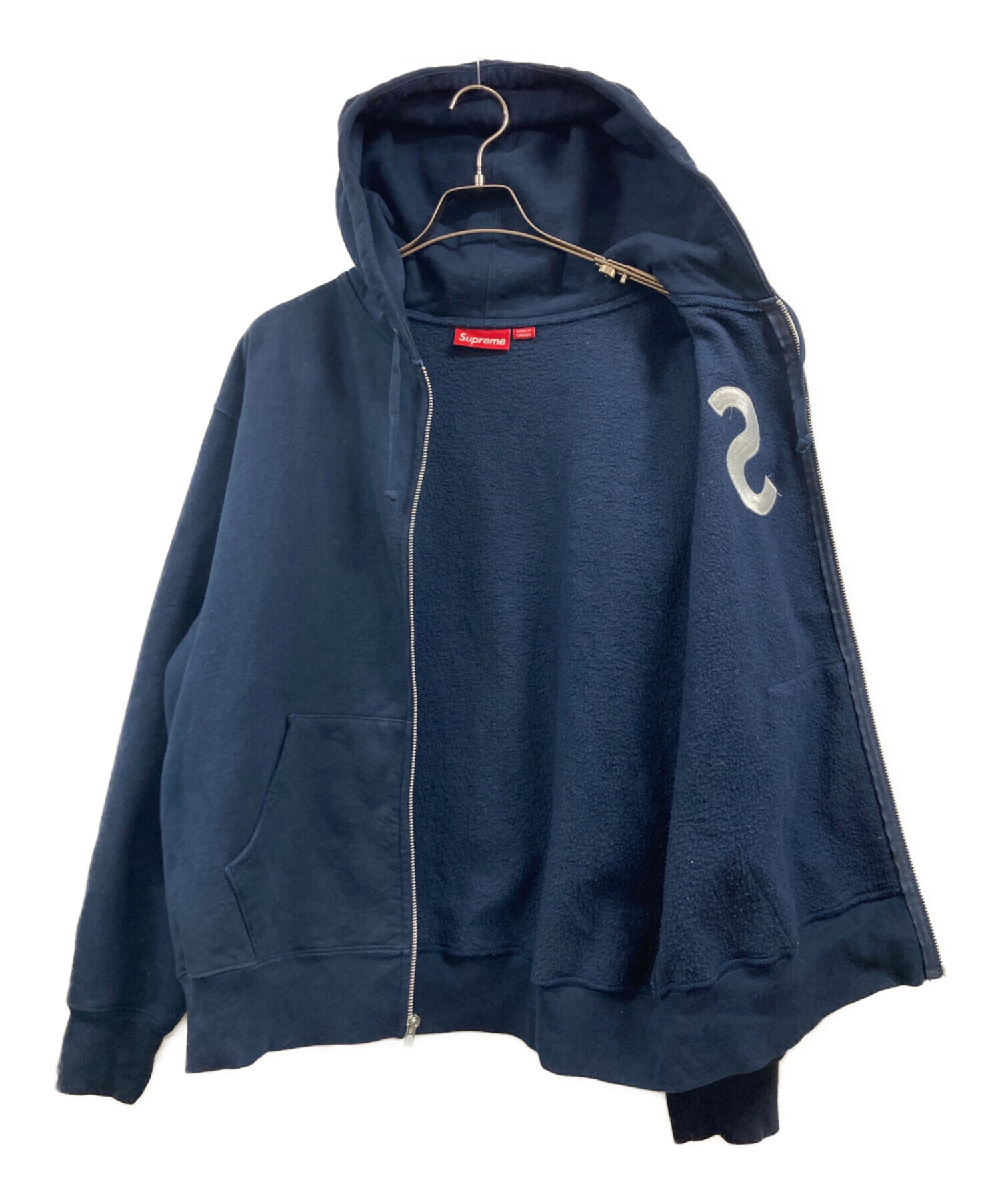 中古・古着通販】SUPREME (シュプリーム) S Logo Zip Hooded 