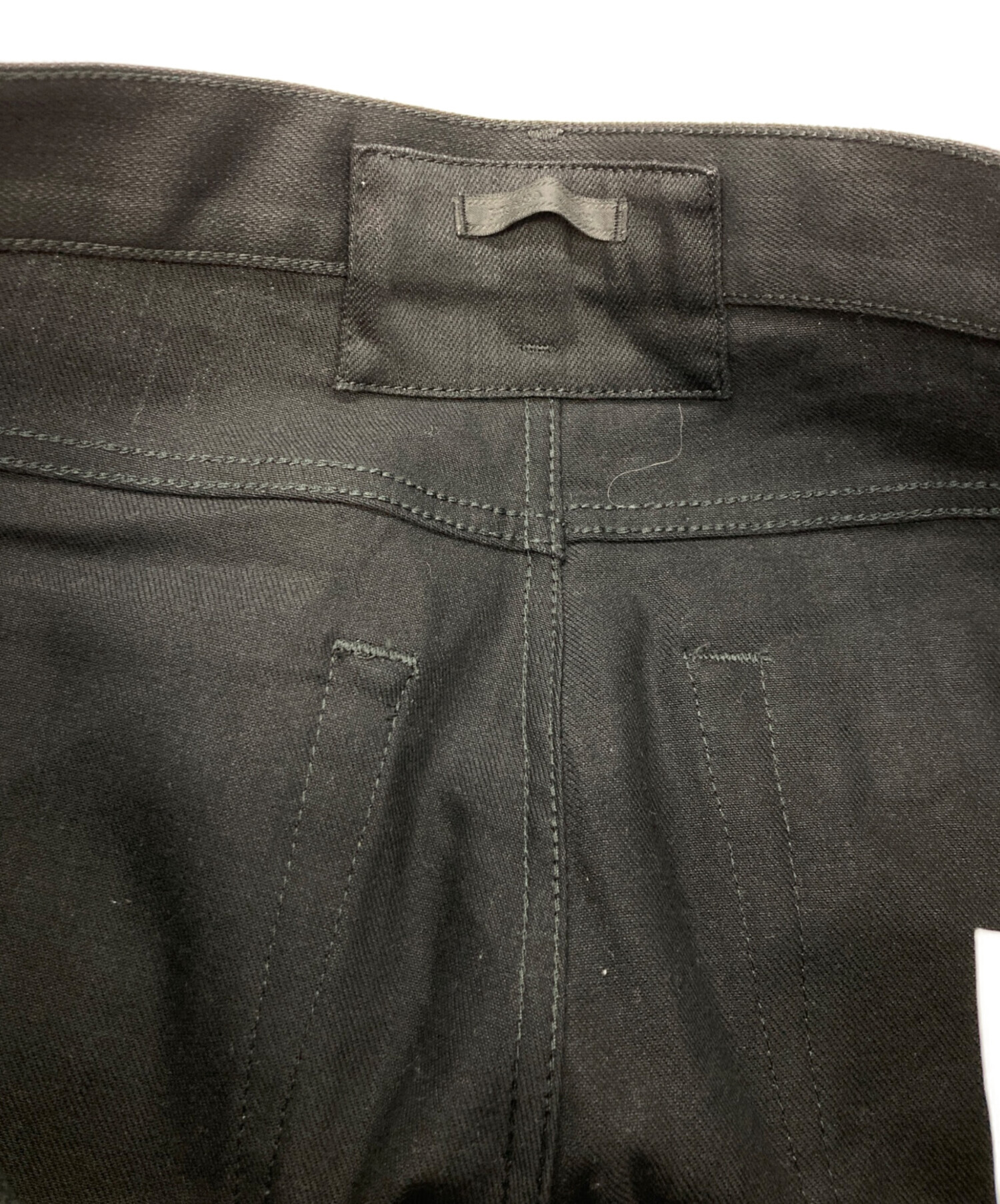中古・古着通販】PRADA (プラダ) ブラックデニムパンツ ブラック