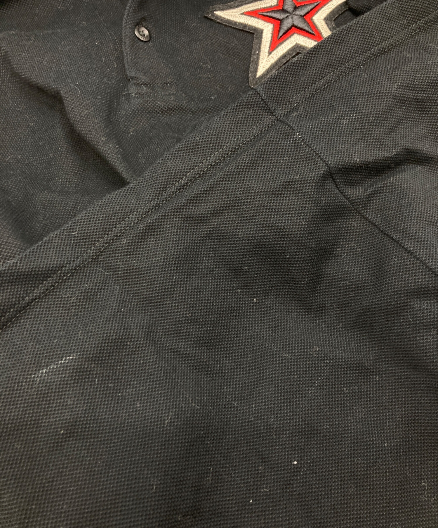 中古・古着通販】GIVENCHY (ジバンシィ) スターポロシャツ ブラック