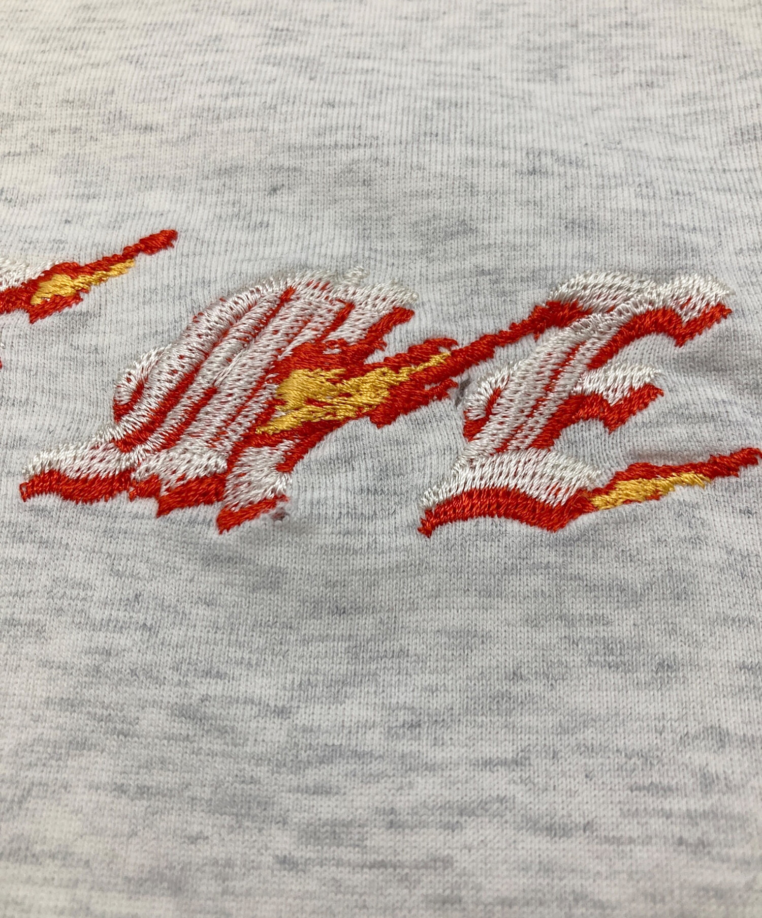 中古・古着通販】Supreme (シュプリーム) Flames S/S Top グレー 