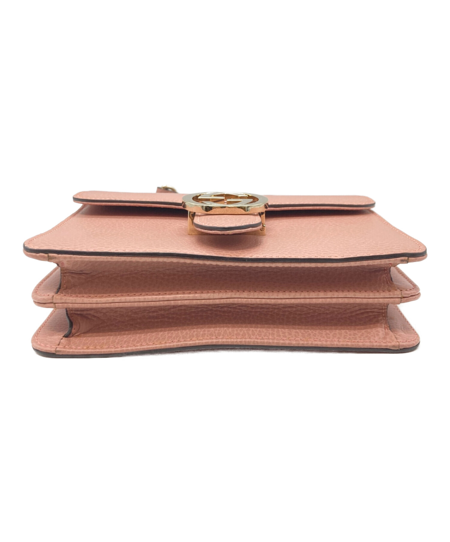 GUCCI グッチ インターロッキング ショルダーバッグ クラッチ OLD 中古・古着通販】GUCCI (グッチ) インターロッキングG チェーン