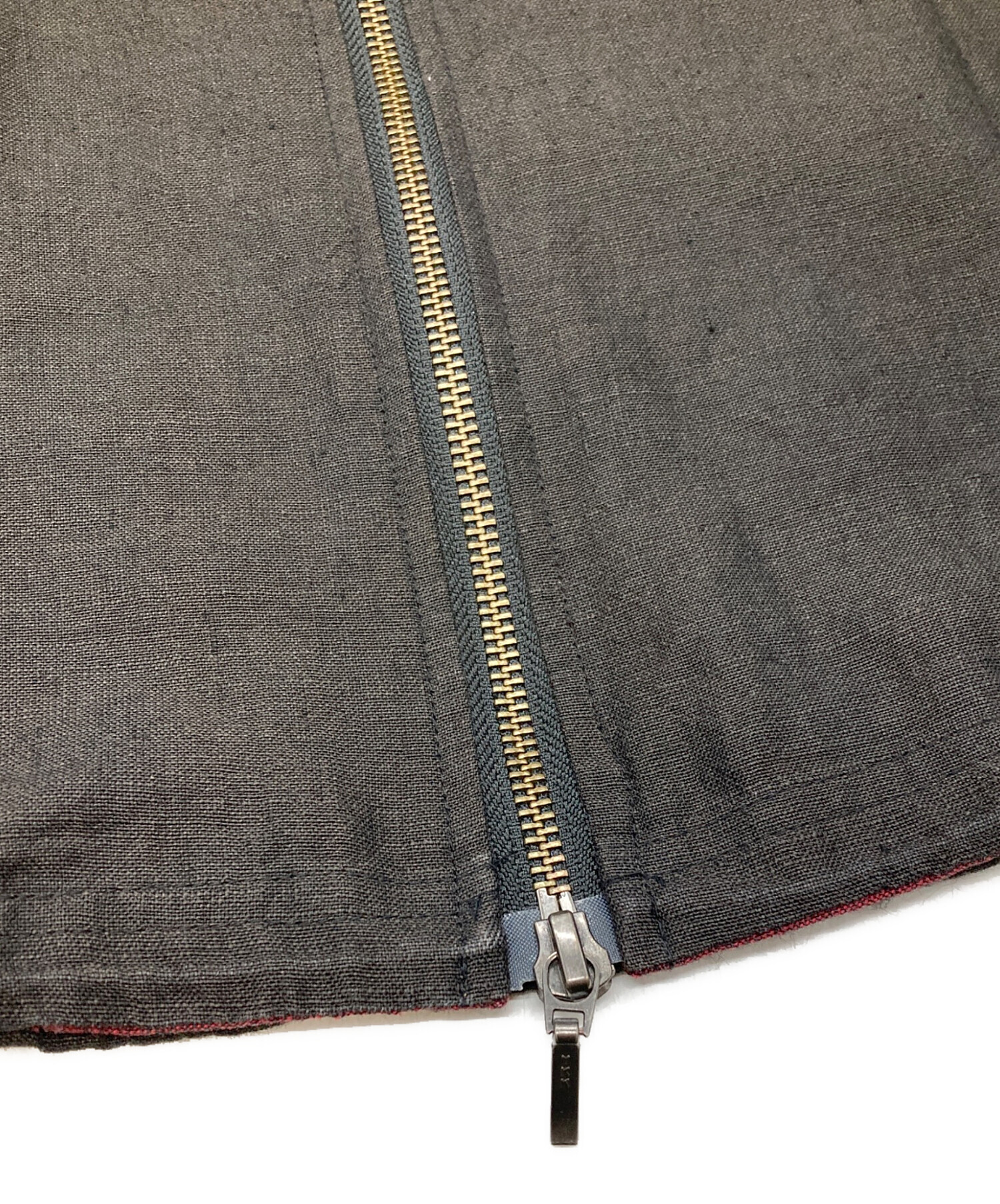 中古・古着通販】YANTOR (ヤントル) Linenwool Track Jacket レッド