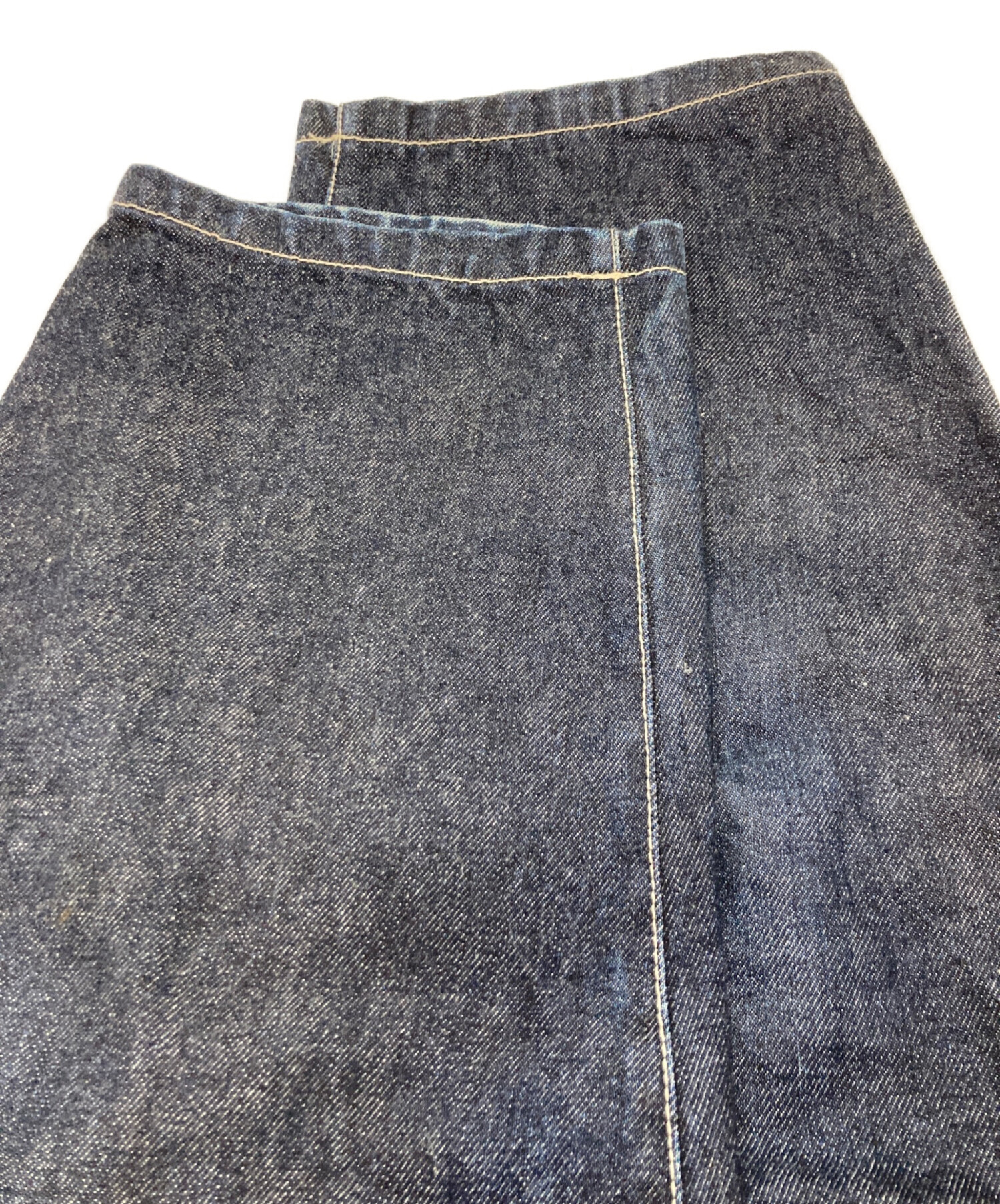 中古・古着通販】babaghuri (ババグーリ) デニムパンツ ネイビー