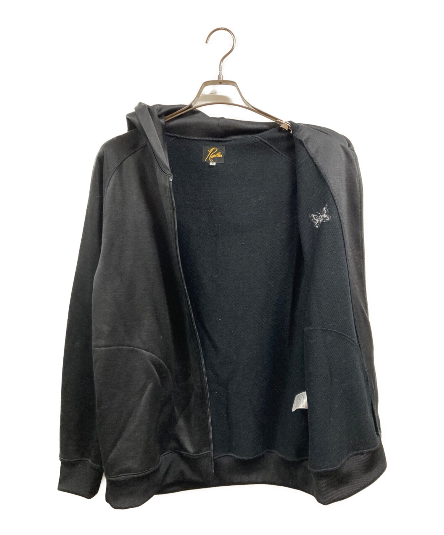 中古・古着通販】Needles (ニードルズ) Zipped Hoody ブラック サイズ