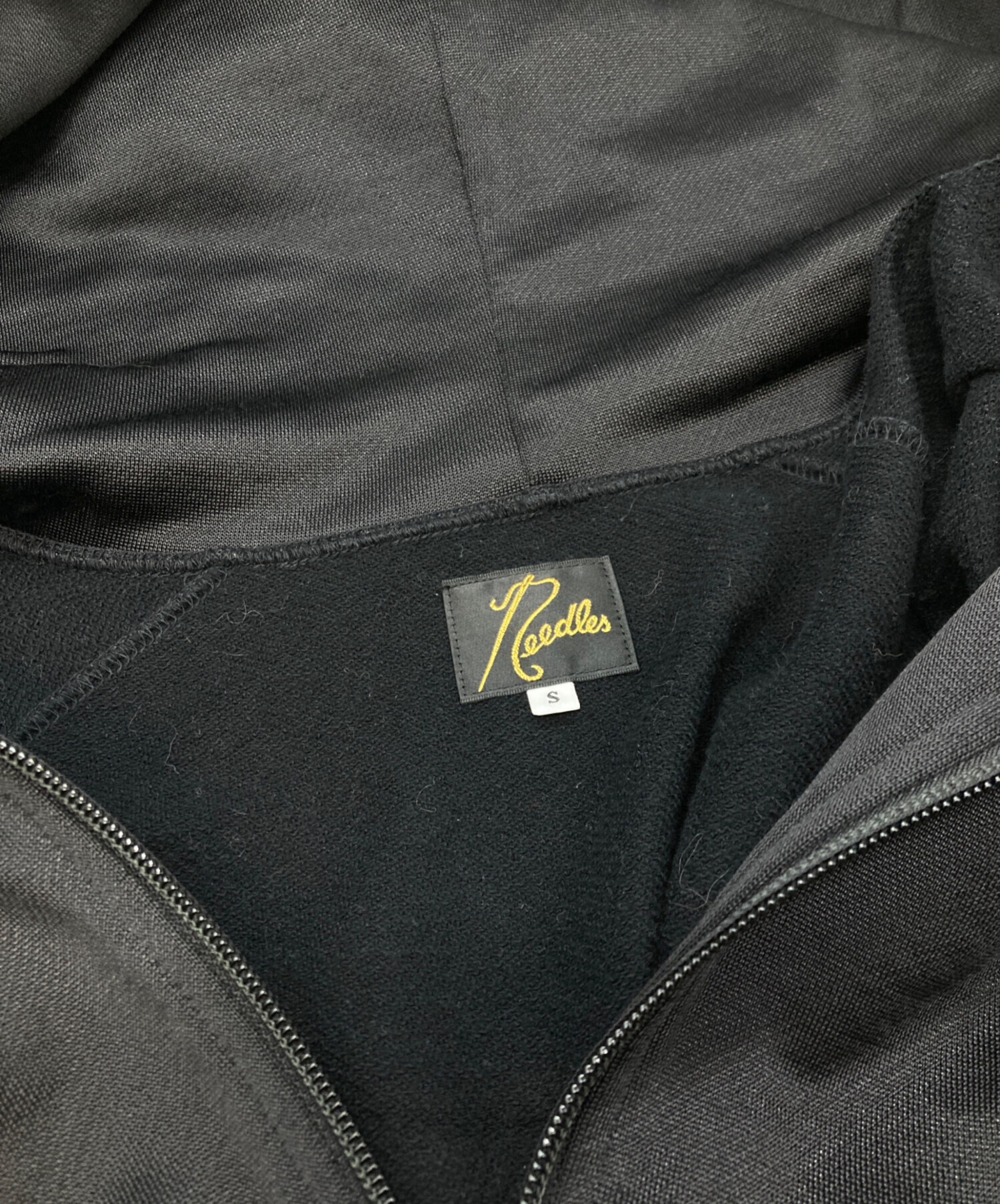 中古・古着通販】Needles (ニードルズ) Zipped Hoody ブラック サイズ