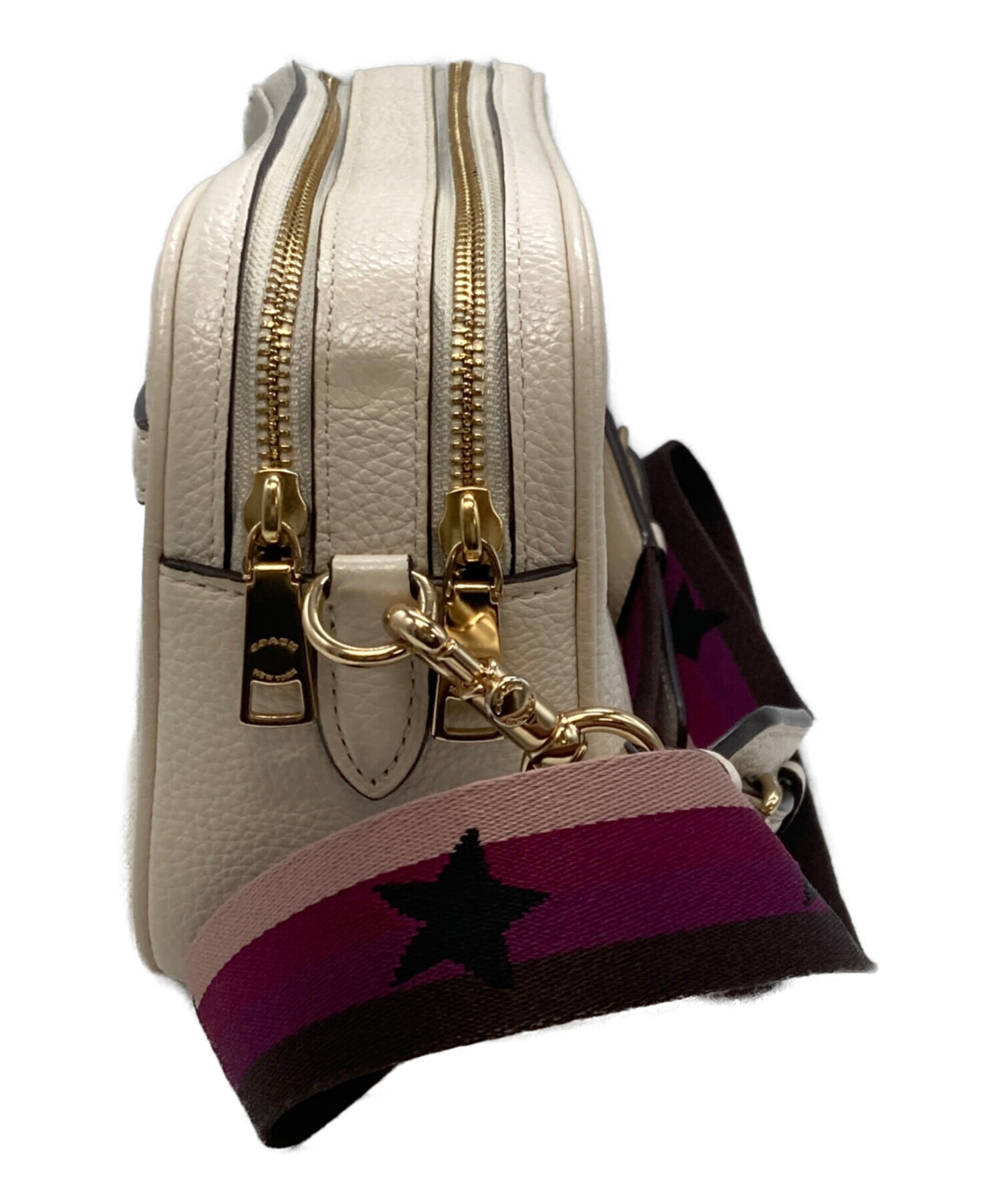中古・古着通販】COACH (コーチ) ショルダーバッグ アイボリー