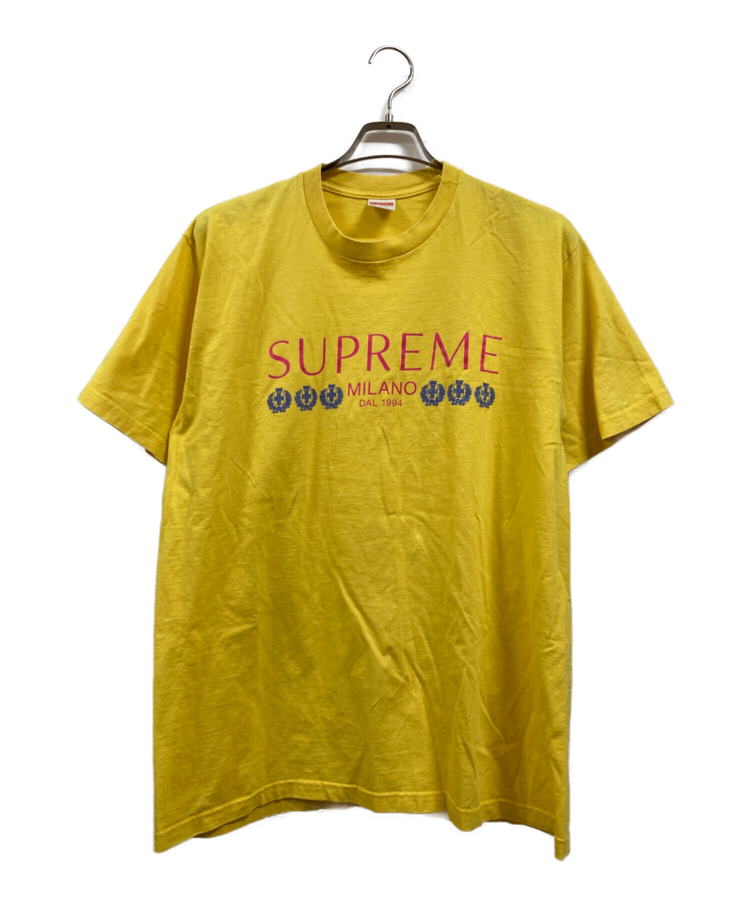 中古・古着通販】SUPREME (シュプリーム) MilanoTee イエロー サイズ:L