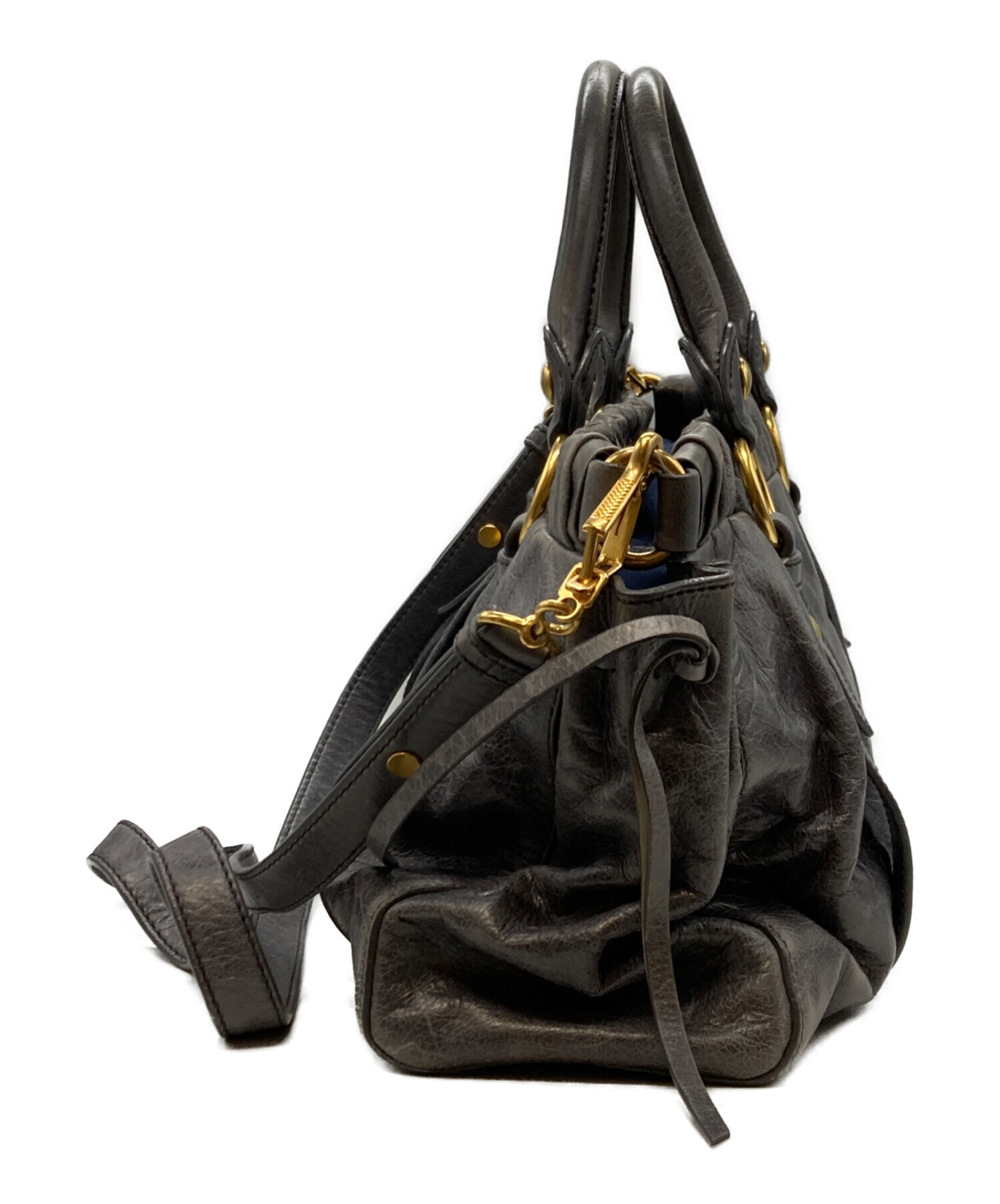 中古・古着通販】MIU MIU (ミュウミュウ) ヴィッテロルクス 2WAYバッグ