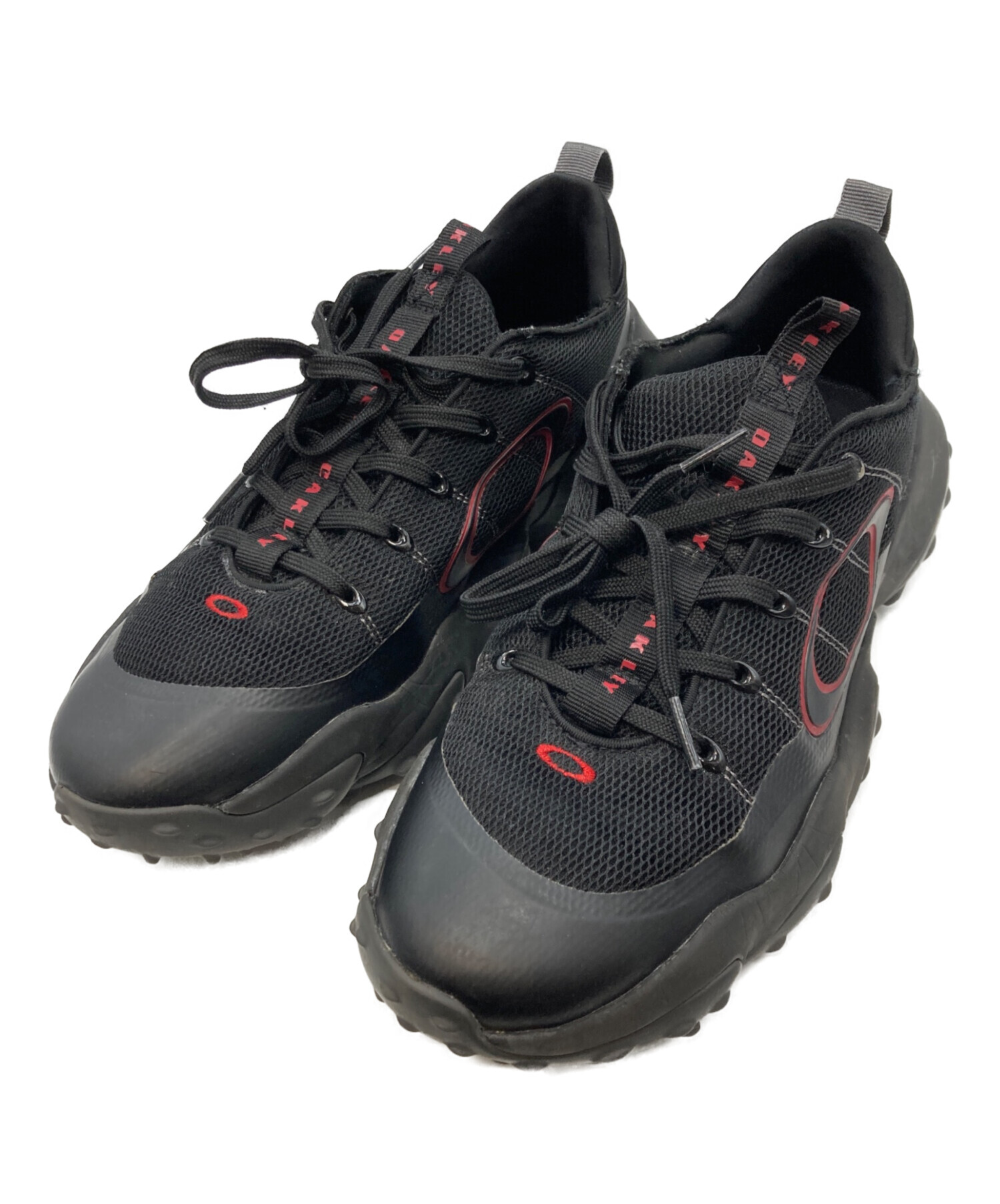 oakey edge flex 27cm ブラック　使用済み 中古・古着通販】OAKLEY (オークリー) Edge Flex ブラック サイズ:27