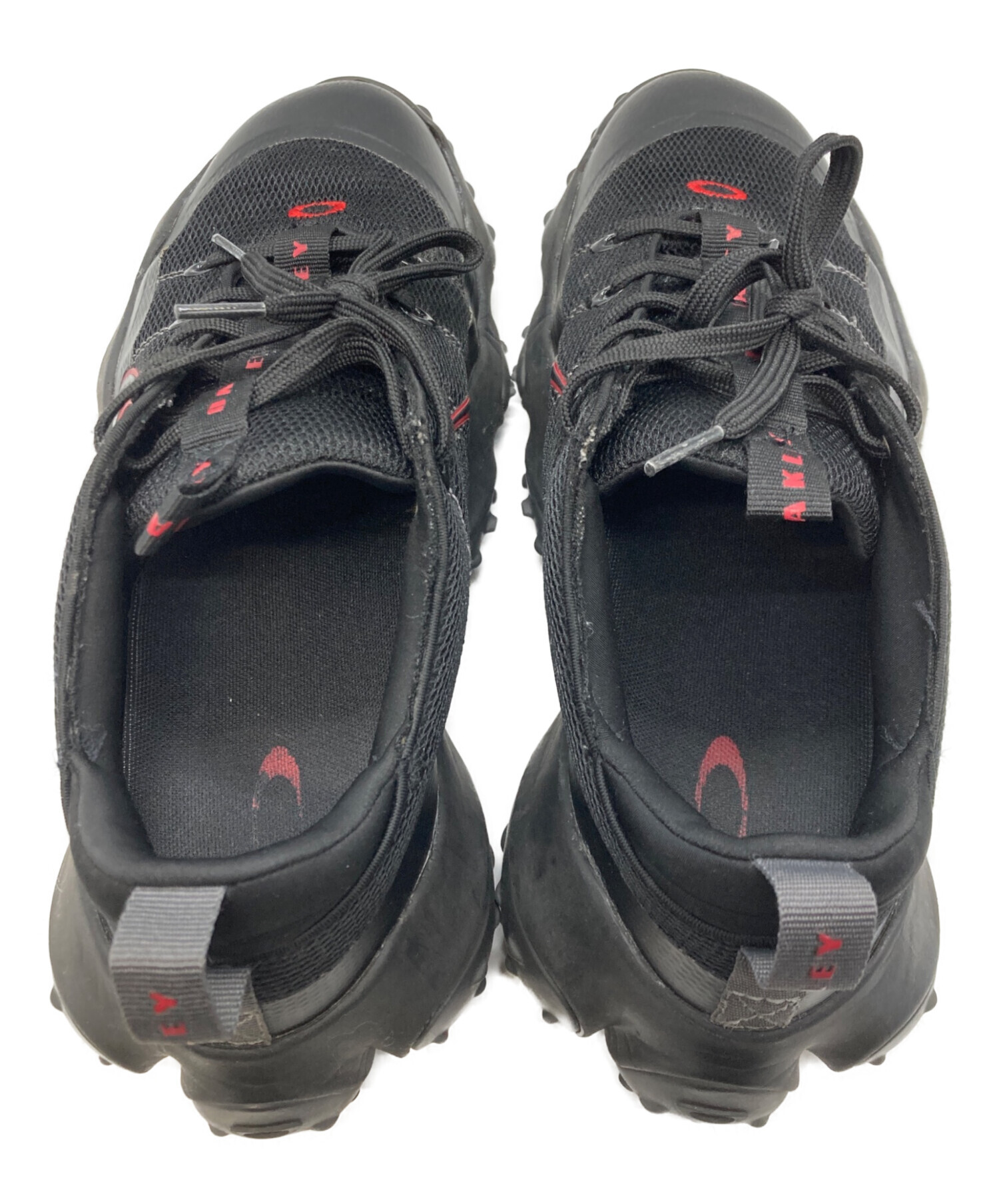 oakey edge flex 27cm ブラック　使用済み 中古・古着通販】OAKLEY (オークリー) Edge Flex ブラック サイズ:27