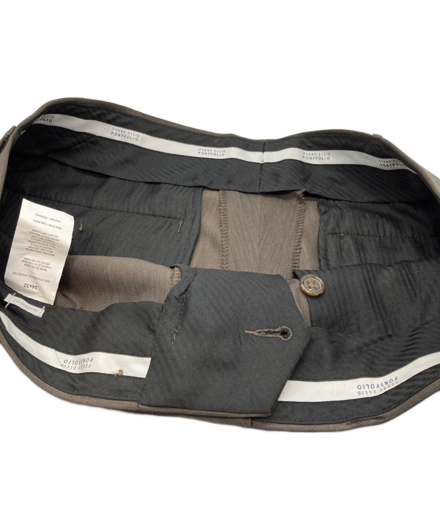 中古・古着通販】PERRY ELLIS PORTFOLIO (ペリーエリス) スラックス