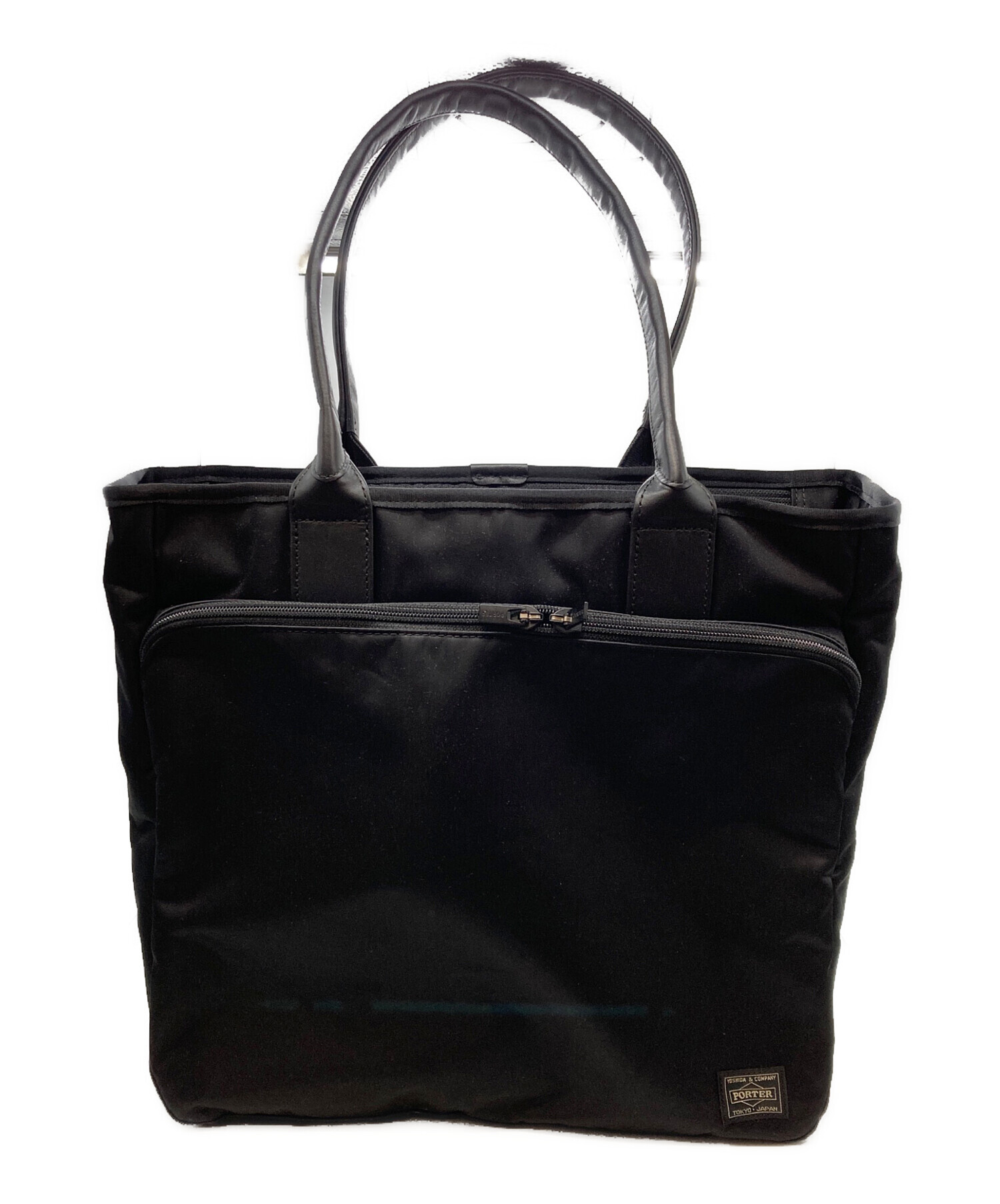 中古・古着通販】PORTER (ポーター) トートバッグ ブラック｜ブランド