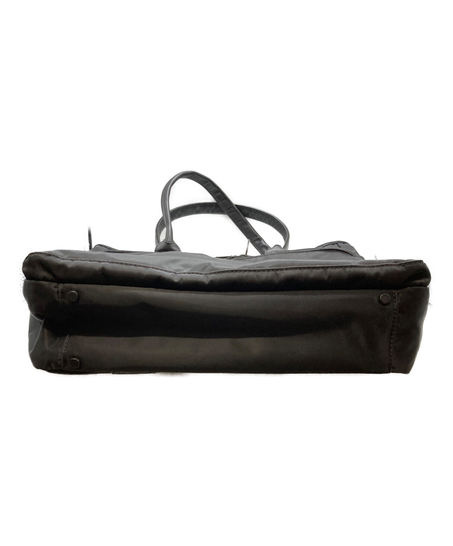【中古】PORTER トートバッグ ブラックLサイズ 中古・古着通販】PORTER (ポーター) トートバッグ ブラック｜ブランド