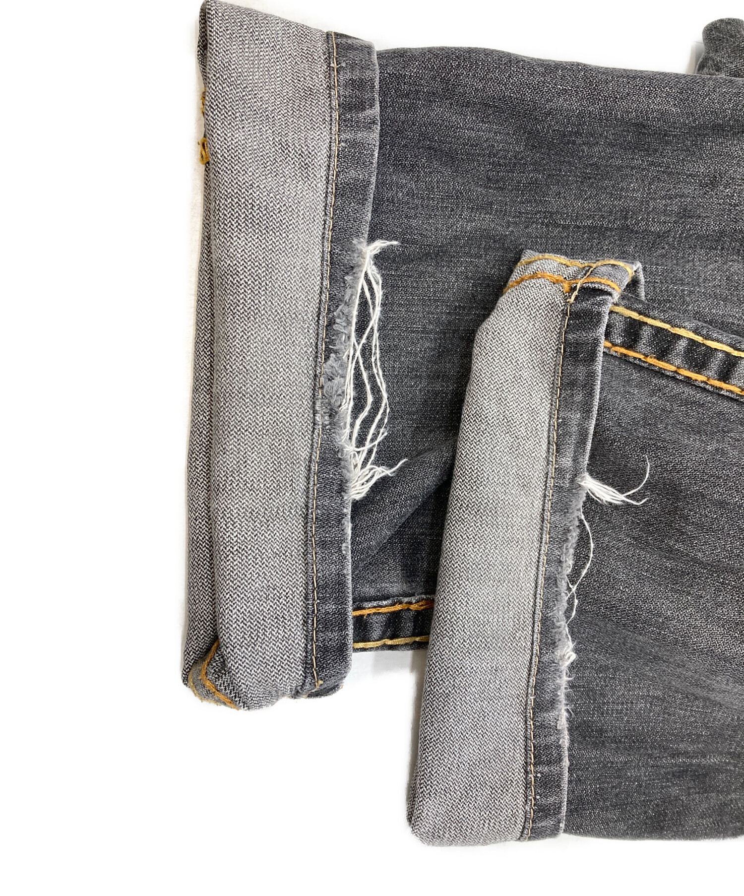 中古・古着通販】TRUE RELIGION (トゥルー レリジョン) ブラックデニム