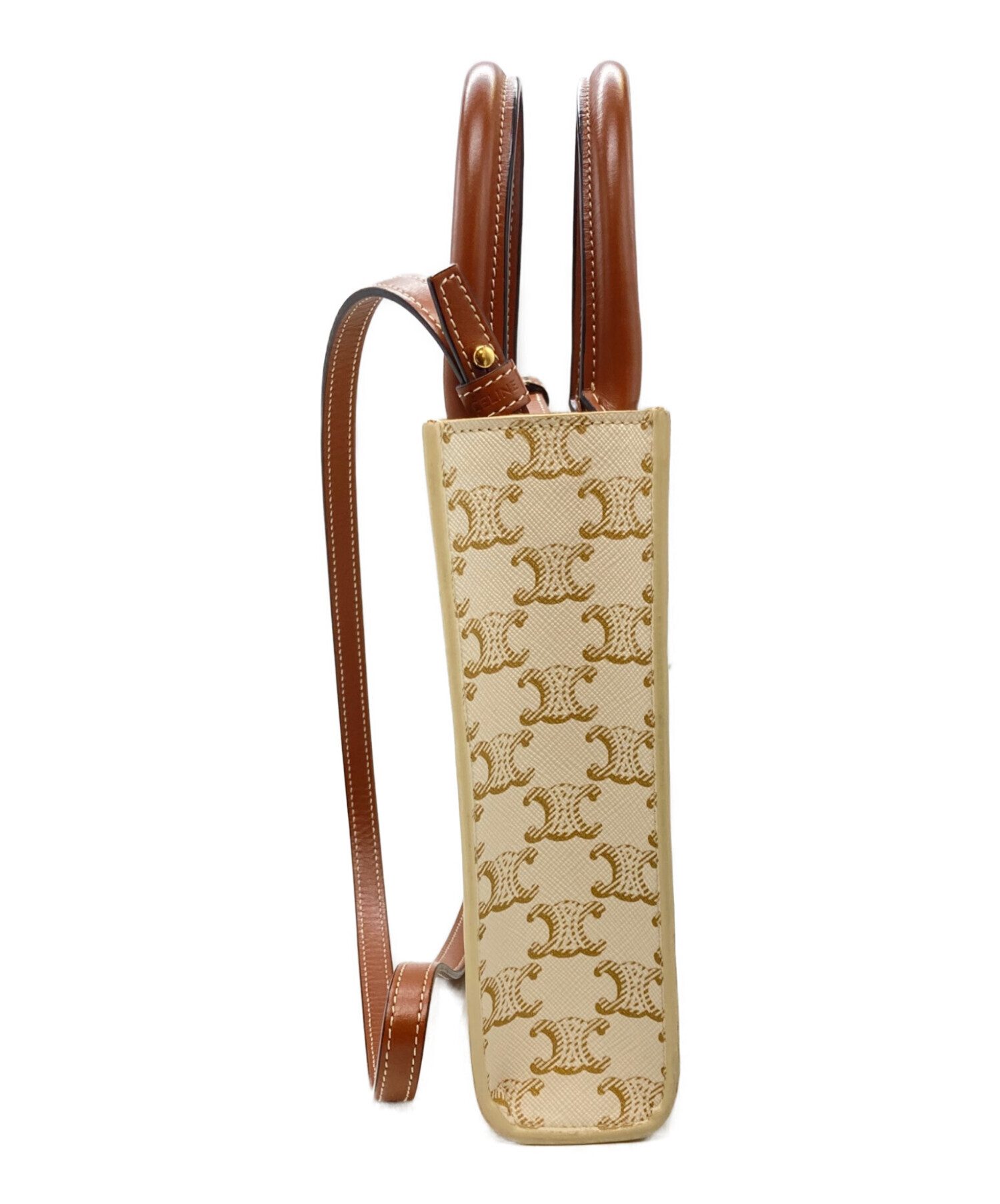 中古・古着通販】CELINE (セリーヌ) ミニバーティカルカバ ホワイト