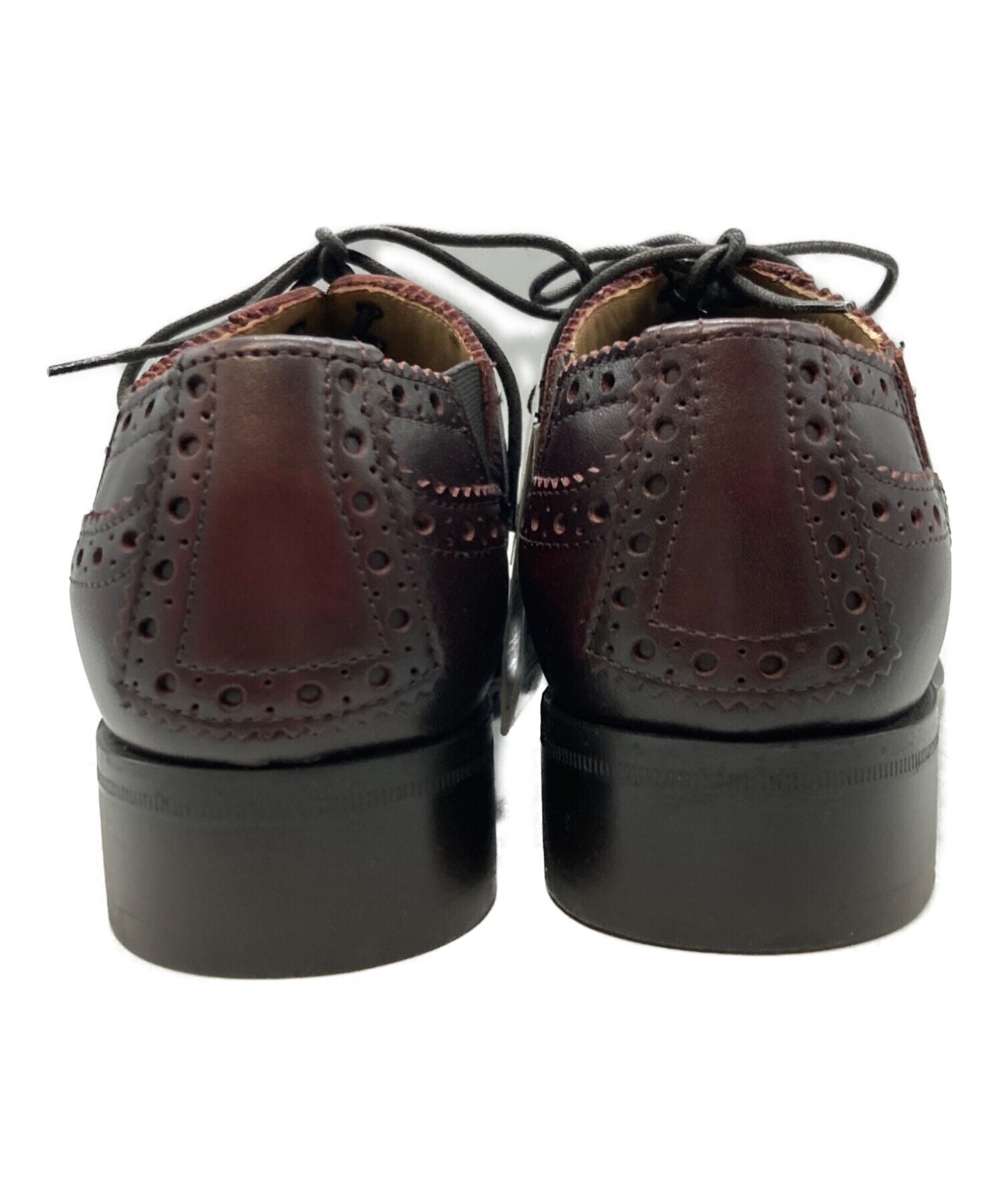【完売品】ZARA レザーシューズ 中古・古着通販】ZARA (ザラ) レザーシューズ ブラウン サイズ:40