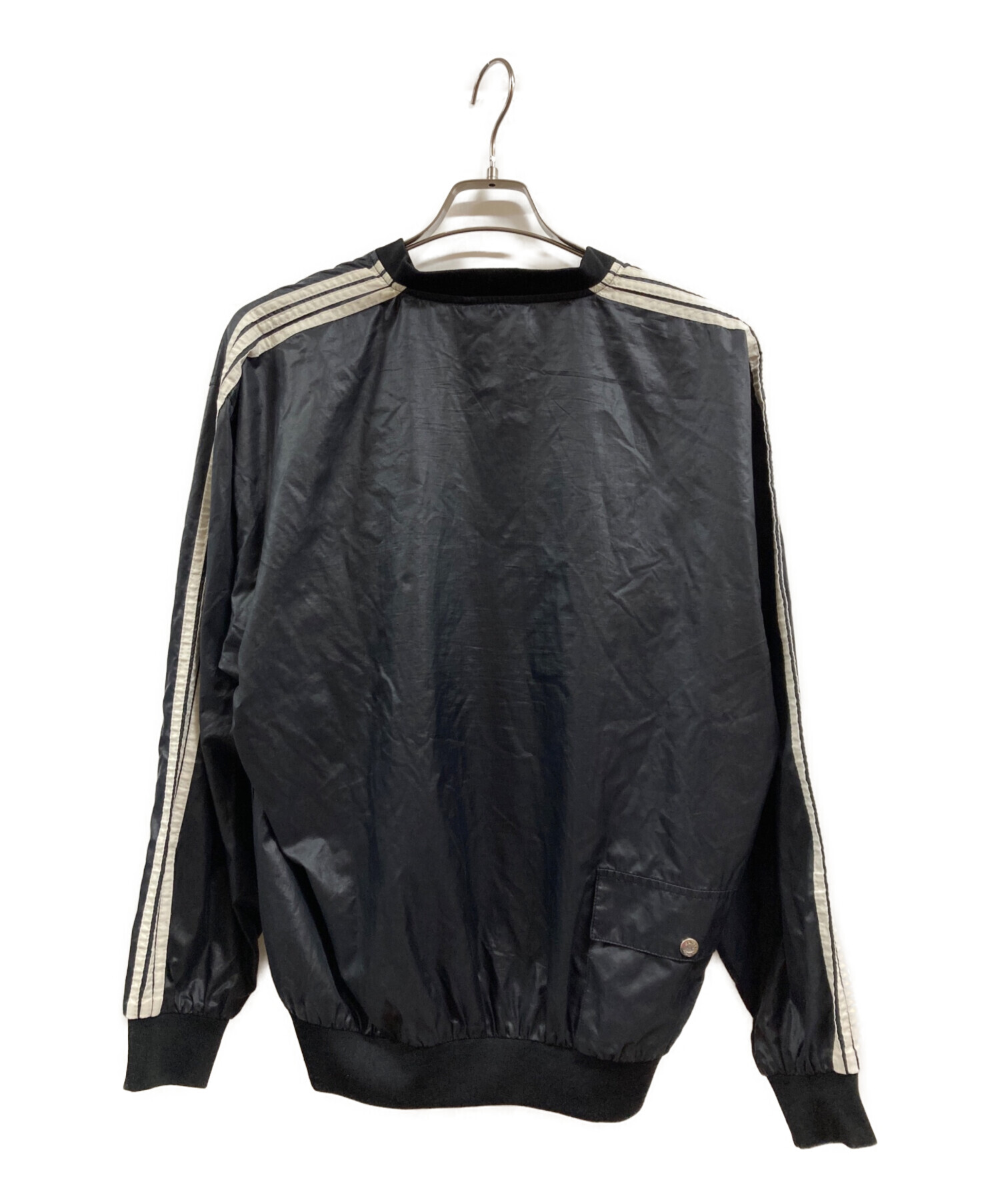 中古・古着通販】adidas (アディダス) プルオーバー ブラック サイズ:M
