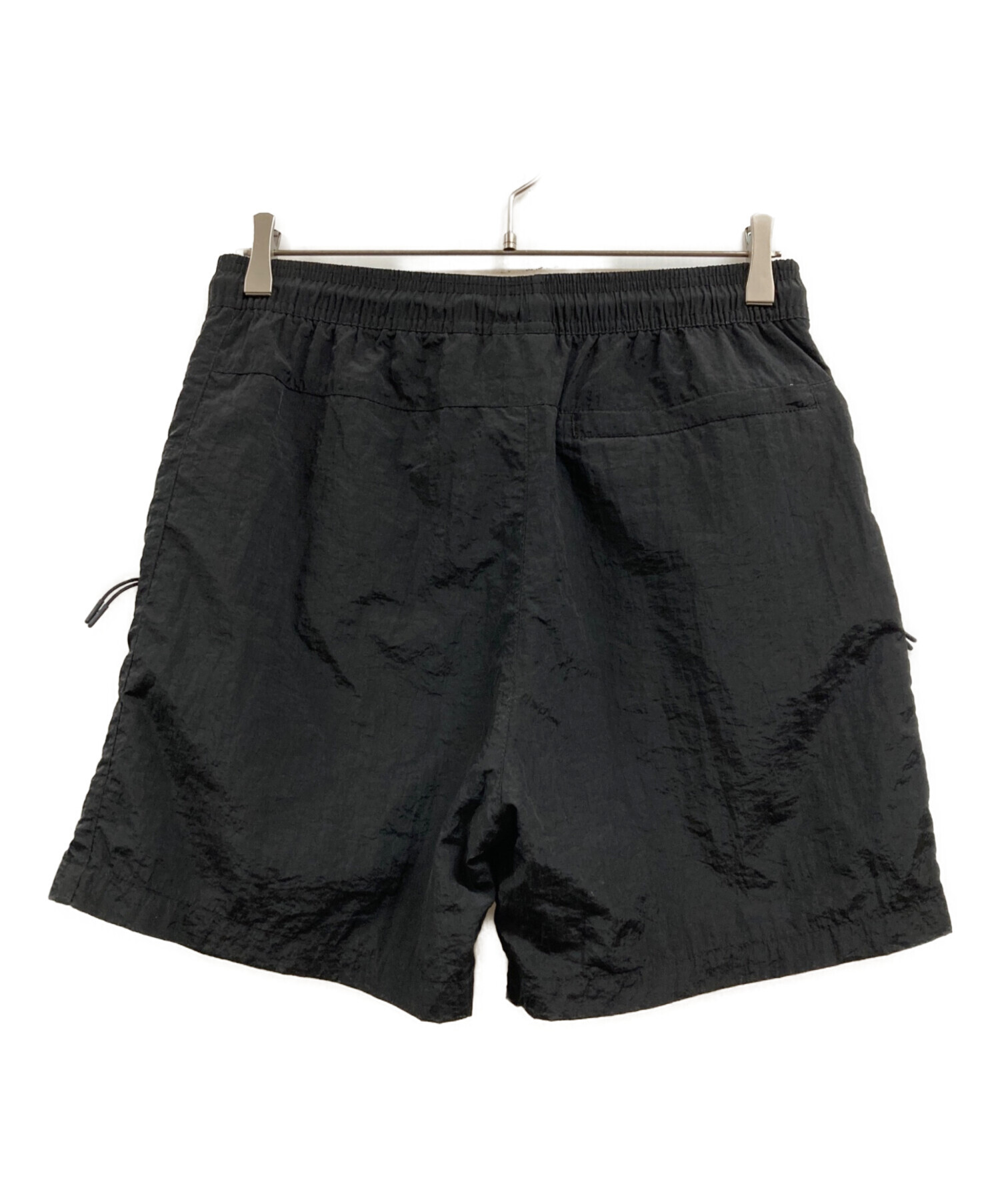 中古・古着通販】KITH (キス) ナイロンハーフパンツ ブラック サイズ:S