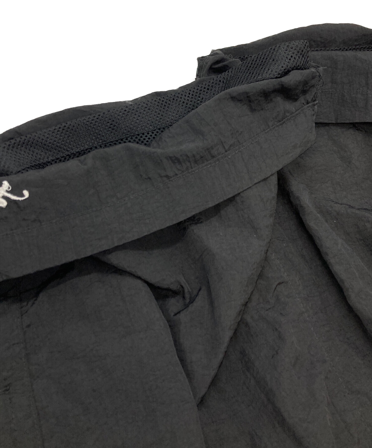 中古・古着通販】KITH (キス) ナイロンハーフパンツ ブラック サイズ:S