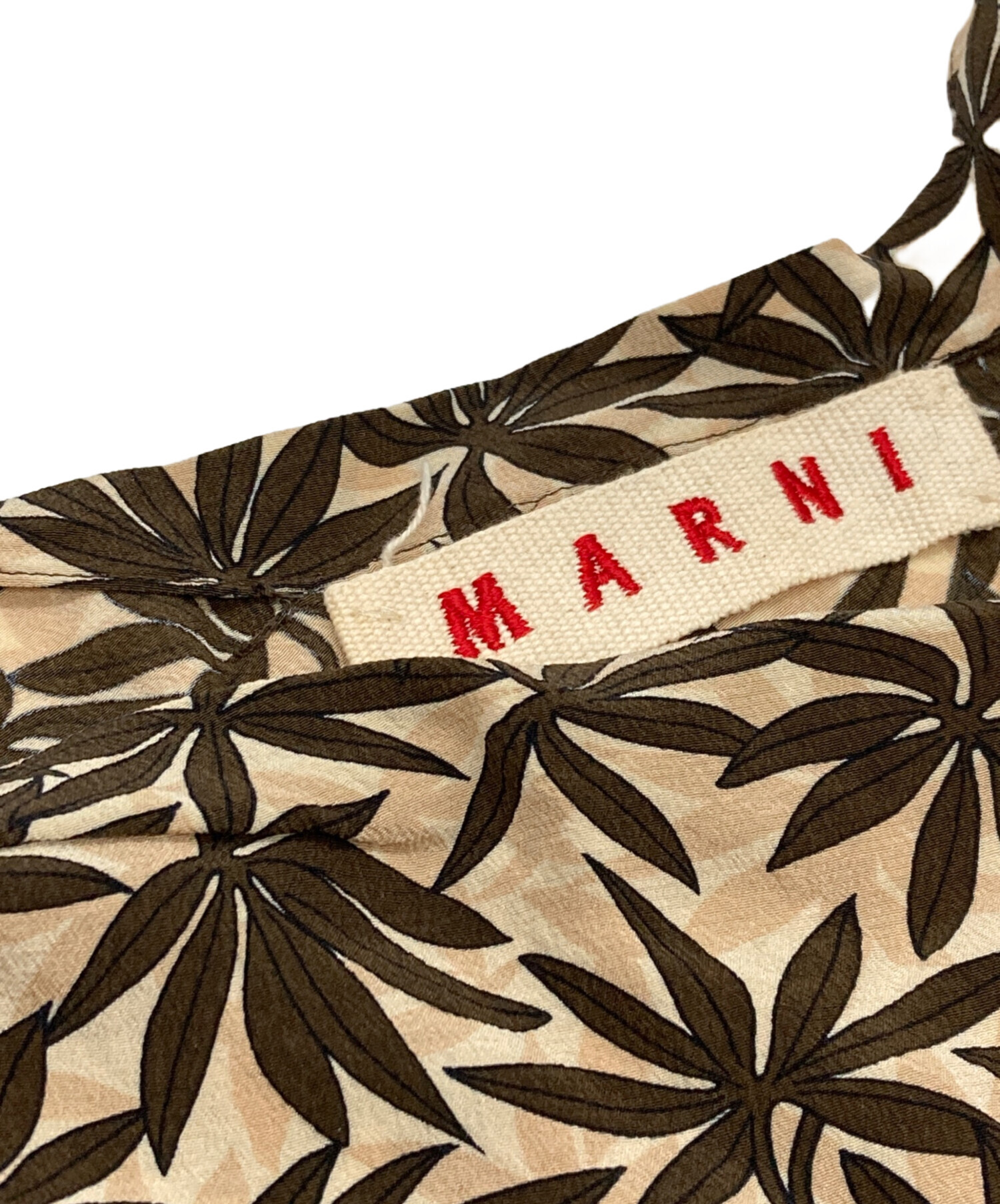 MARNI シルク100% ストライプ キャミソール 定価8万円 Ⅱ イタリア製