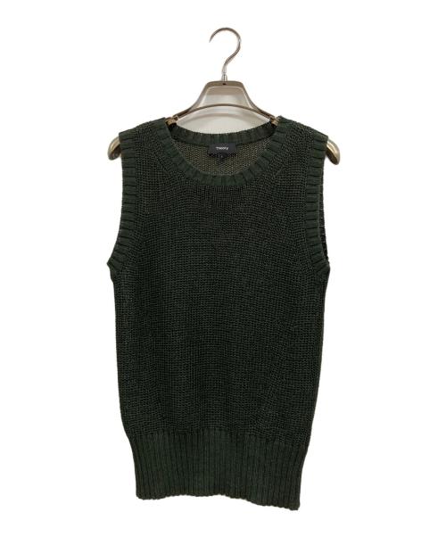 中古・古着通販】theory (セオリー) Paper Linen Solid Shell vest