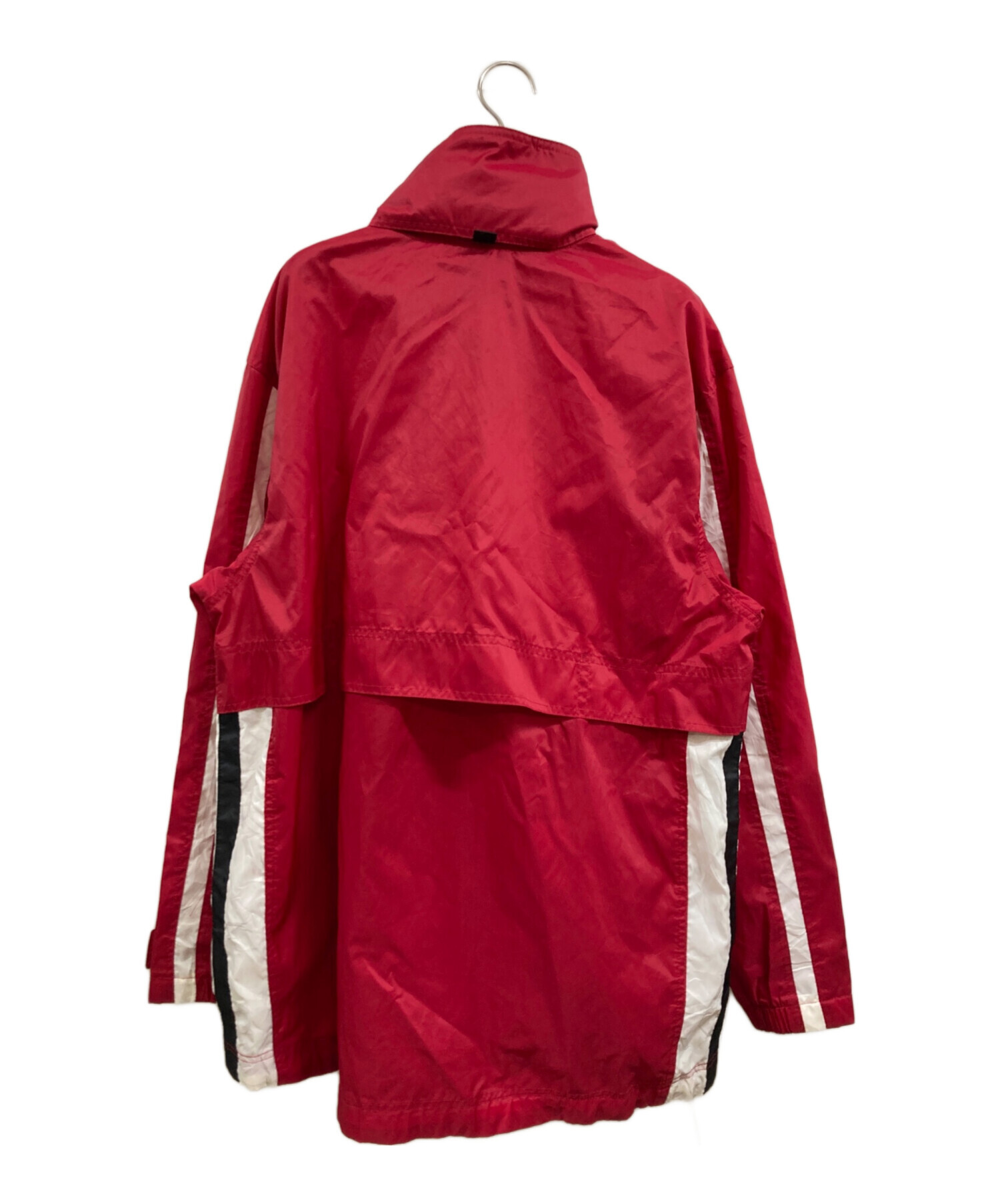 Nike ネイビー ハーフジップジャケット M 中古・古着通販】NIKE (ナイキ) 90'sハーフジップジャケット レッド