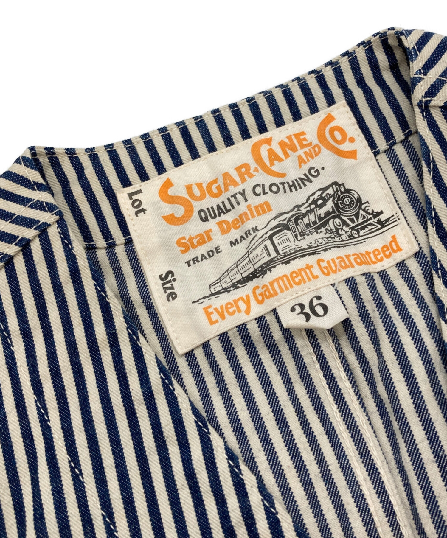 中古・古着通販】SUGAR CANE (シュガーケーン) 11オンス ヒッコリー