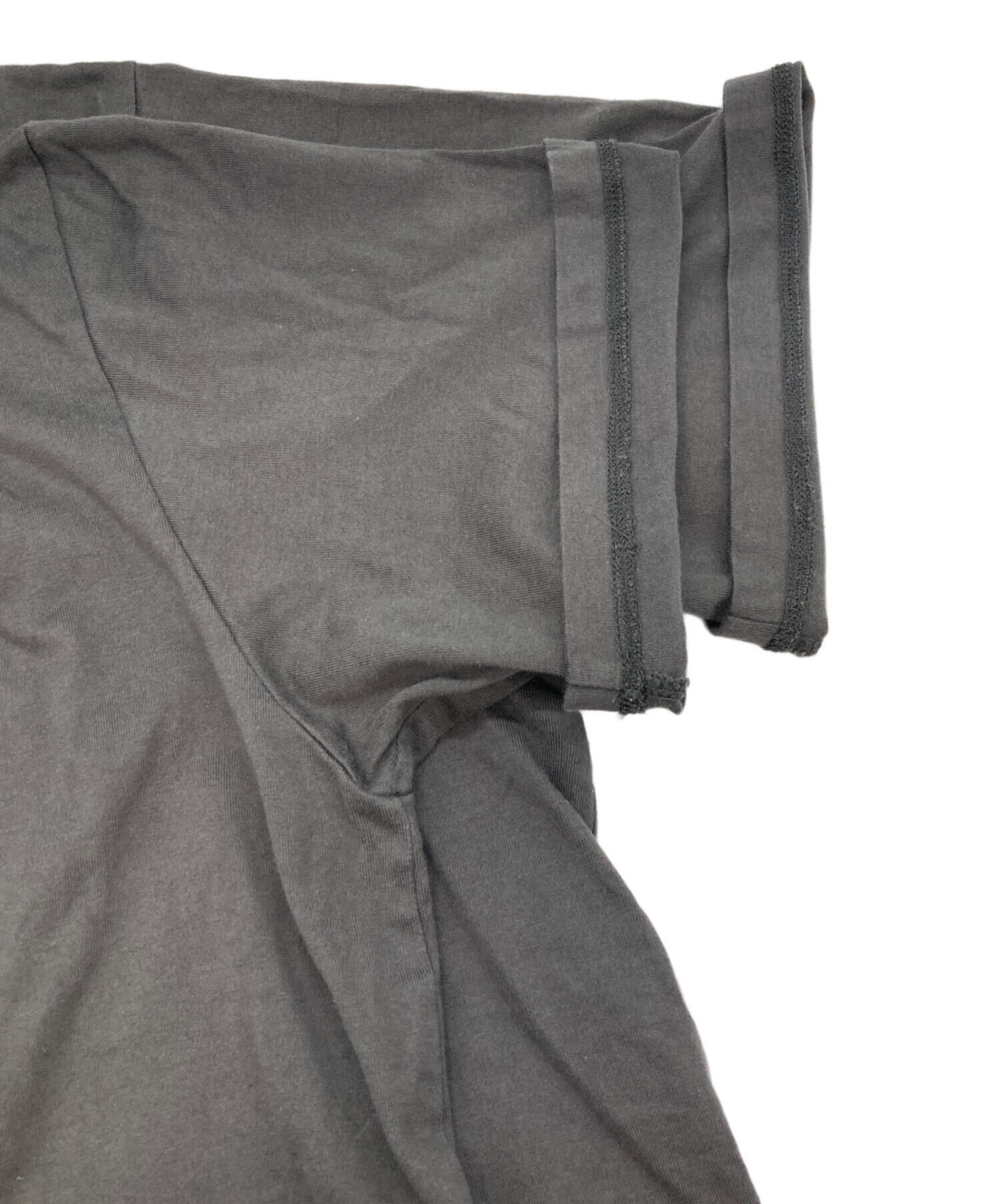 中古・古着通販】A.P.C. (アーペーセー) ロゴTシャツ グレー サイズ:S
