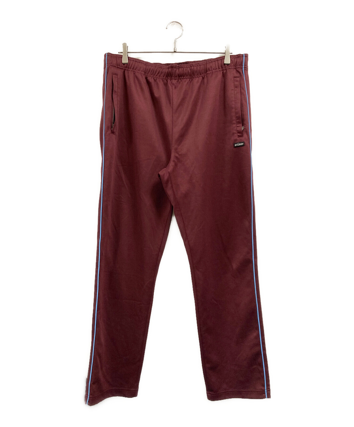 中古・古着通販】stussy (ステューシー) トラックパンツ レッド サイズ