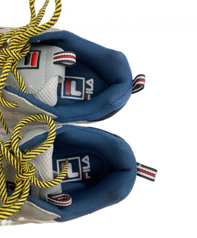 中古・古着通販】FILA (フィラ) ローカットスニーカー グレー×ネイビー